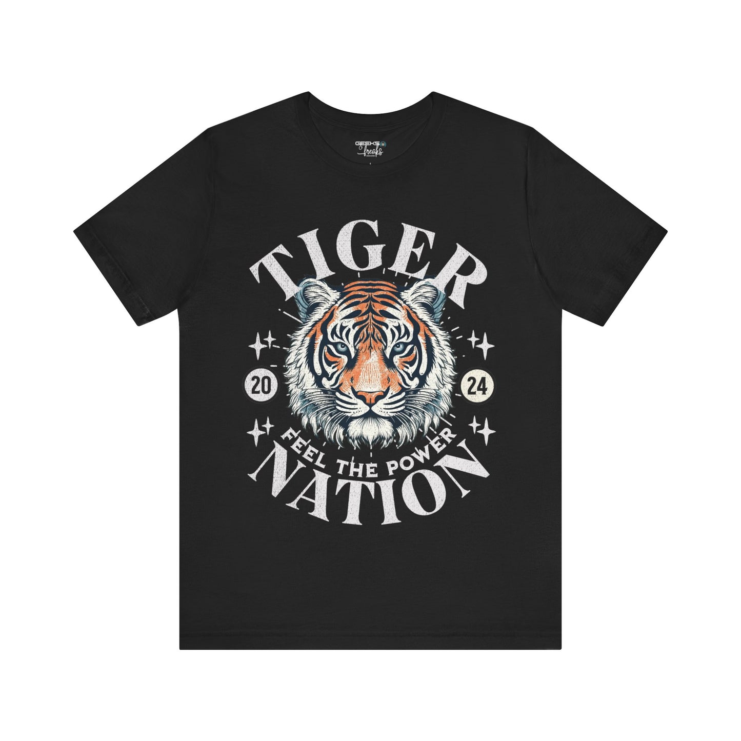 Tiger Nation - Bella Canvas 3001 Unisex Jersey Short Sleeve Tee