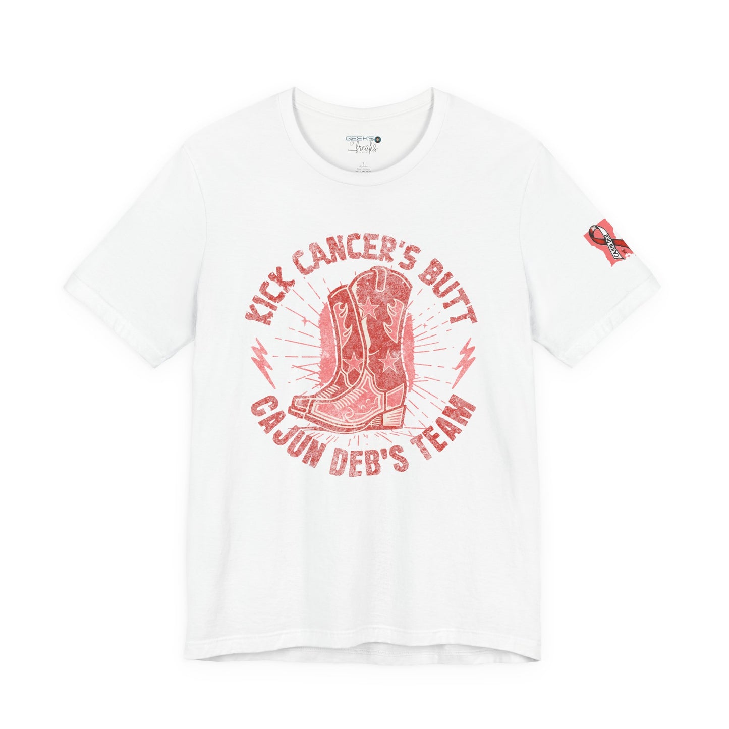 Cajun Deb's Cancer MDS Awareness Tee, Kick Cancer's Butt Shirt, Unisex Support Tee, Gift for Cancer Fighters, Motivational T-Shirt Bella+Canva 3001