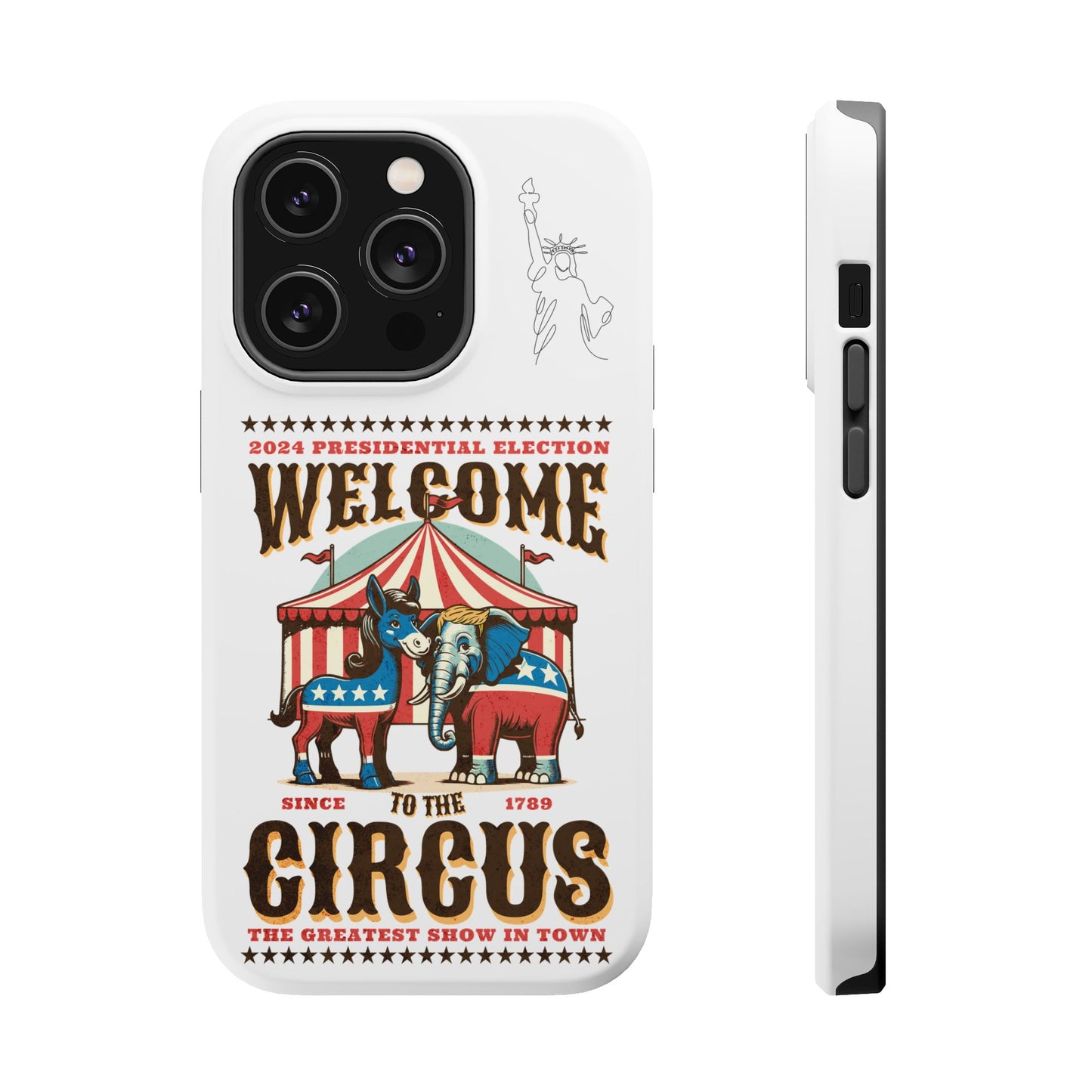 Political phone case - Magnetic Phone Case for iPhone