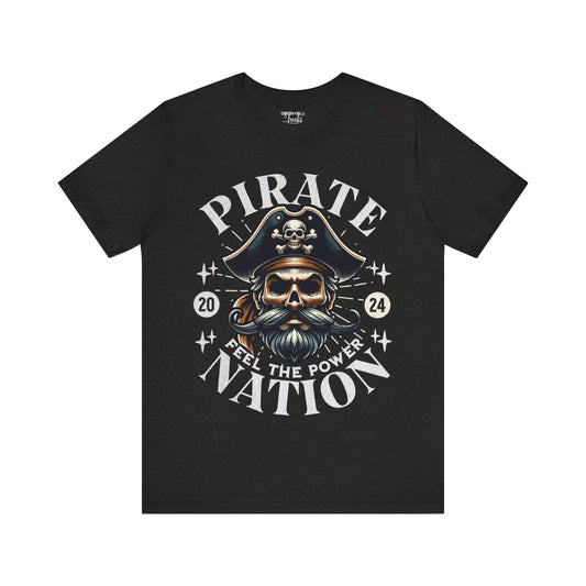 Pirate Nation - Bella Canvas 3001 Unisex Jersey Short Sleeve Tee