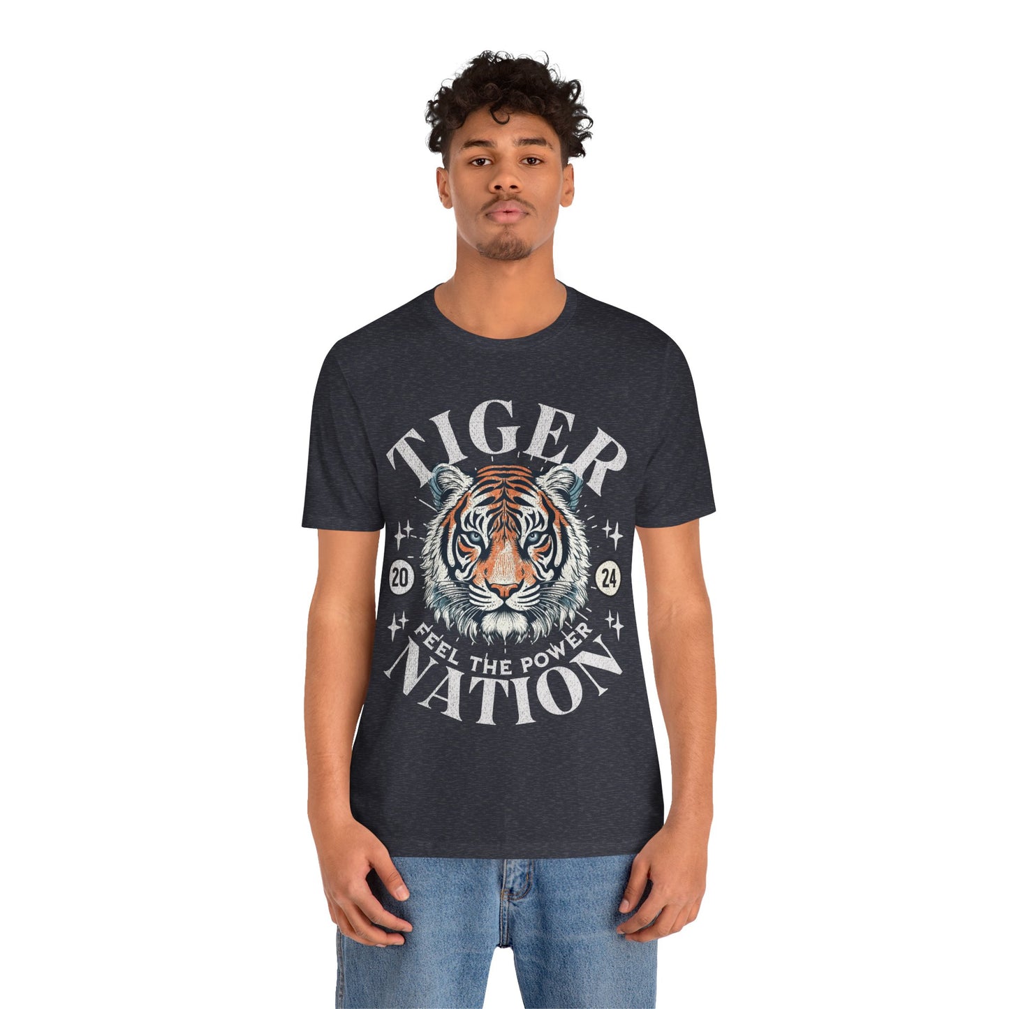 Tiger Nation - Bella Canvas 3001 Unisex Jersey Short Sleeve Tee