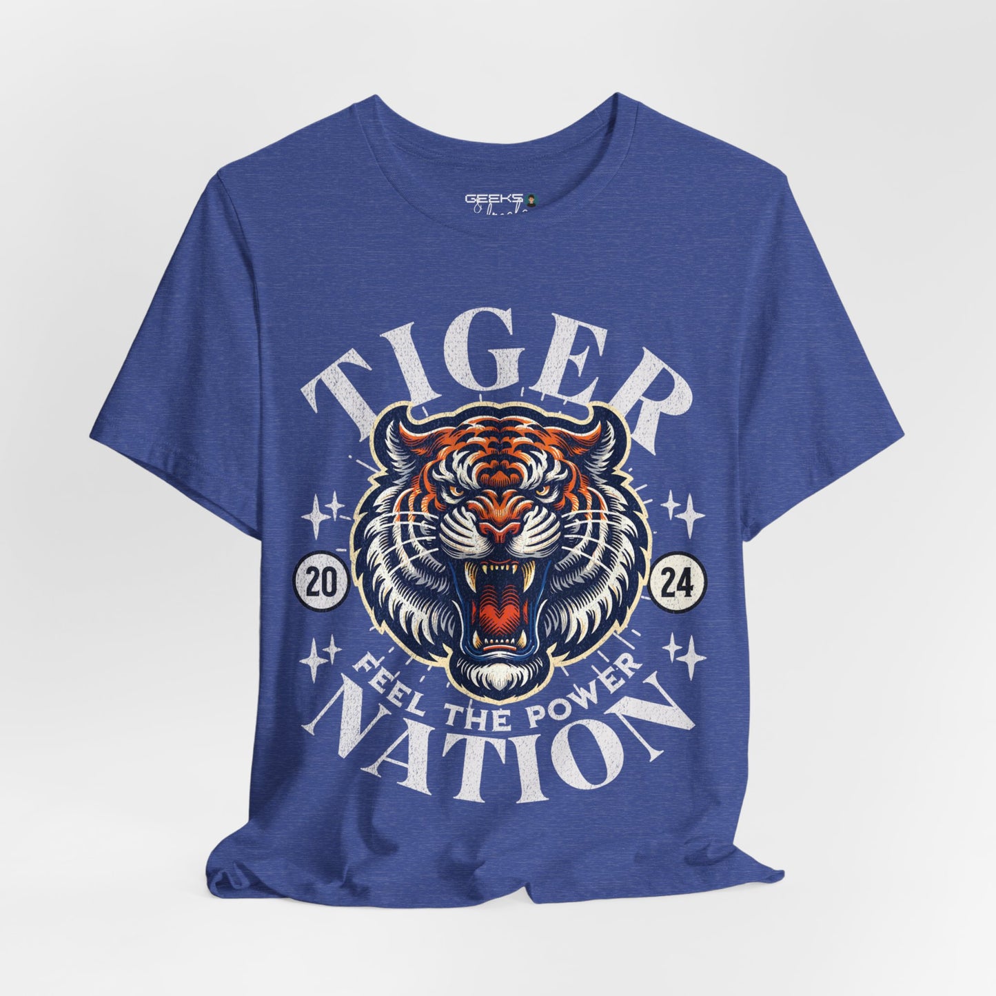 Tiger Nation - Bella Canvas 3001 Unisex Jersey Short Sleeve Tee