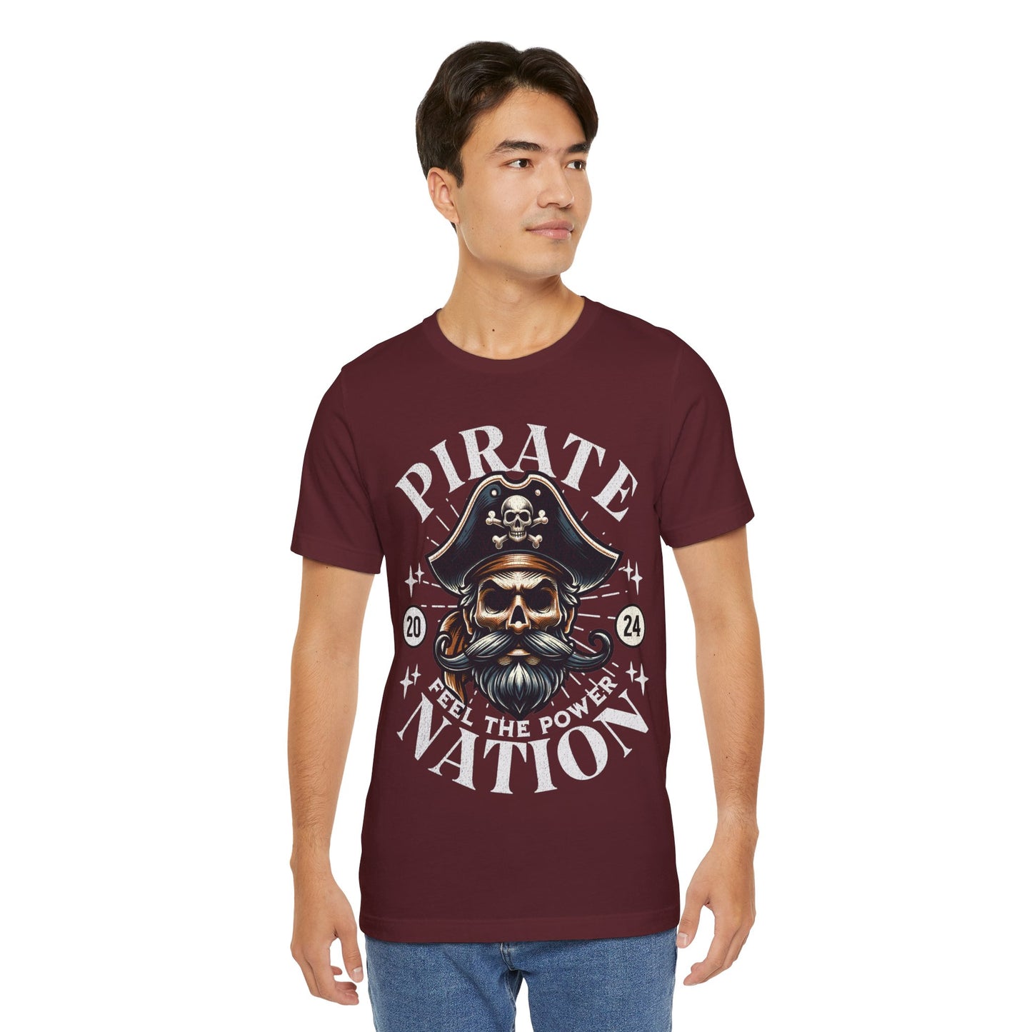 Pirate Nation - Bella Canvas 3001 Unisex Jersey Short Sleeve Tee