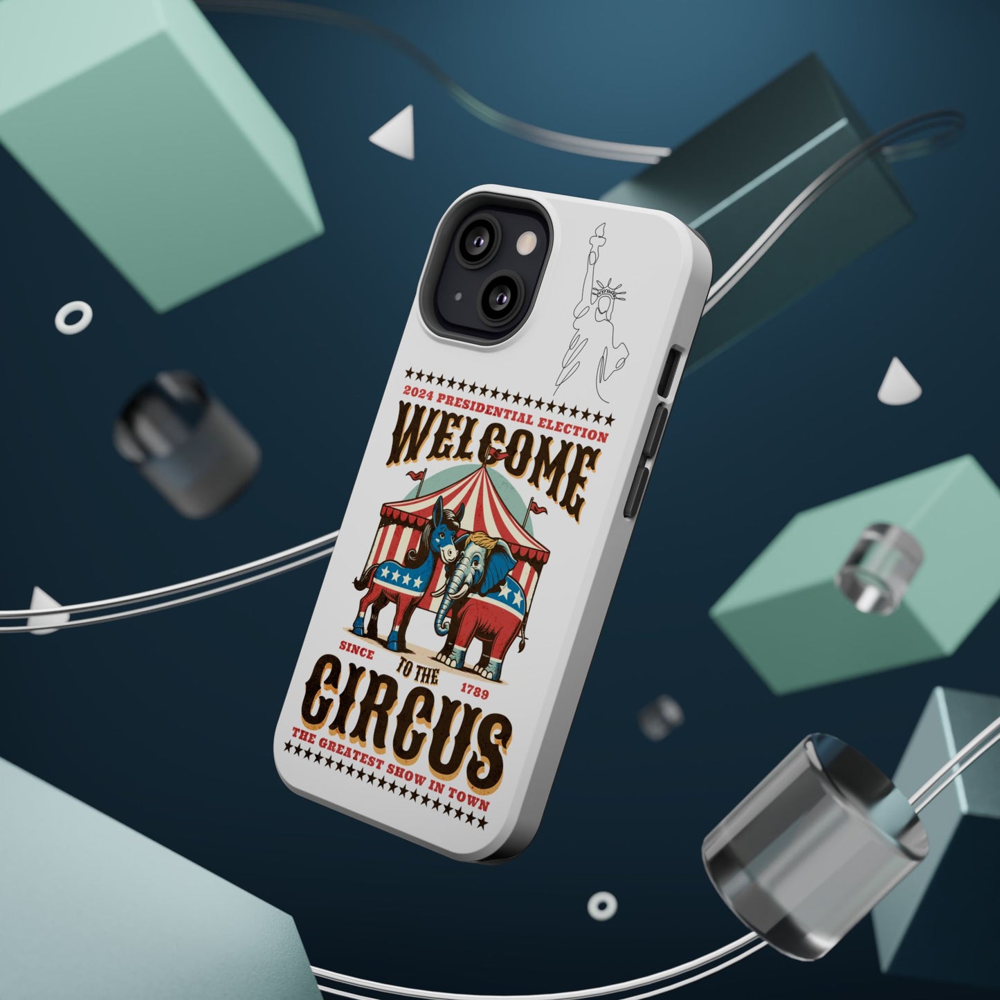 Political phone case - Magnetic Phone Case for iPhone