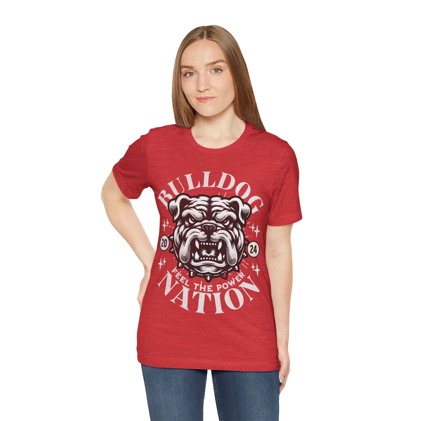 Bulldog Nation - Bella Canvas 3001 Unisex Jersey Short Sleeve Tee