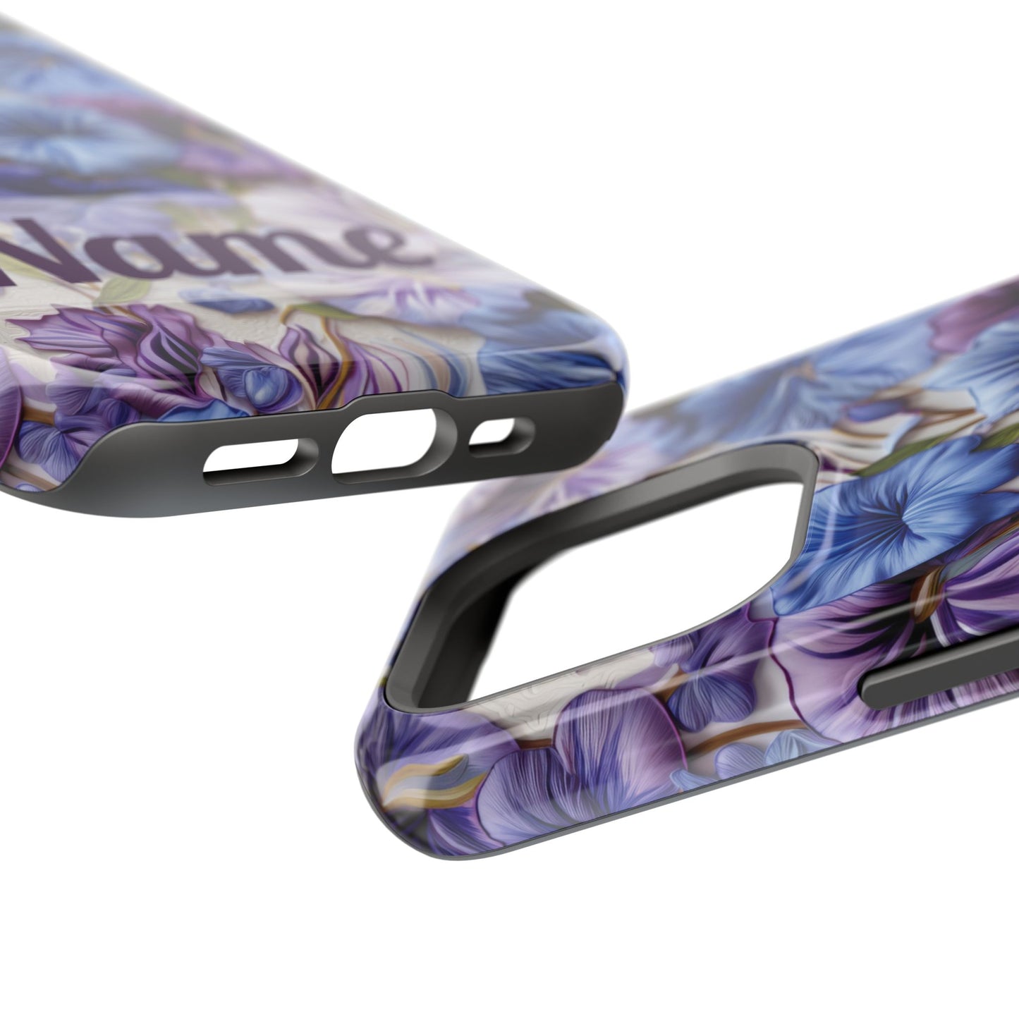 September Birth Flower Phone Case • Morning Glory iPhone Cover • Purple MagSafe Gift