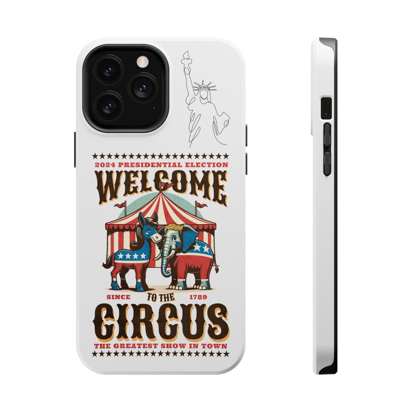 Political phone case - Magnetic Phone Case for iPhone