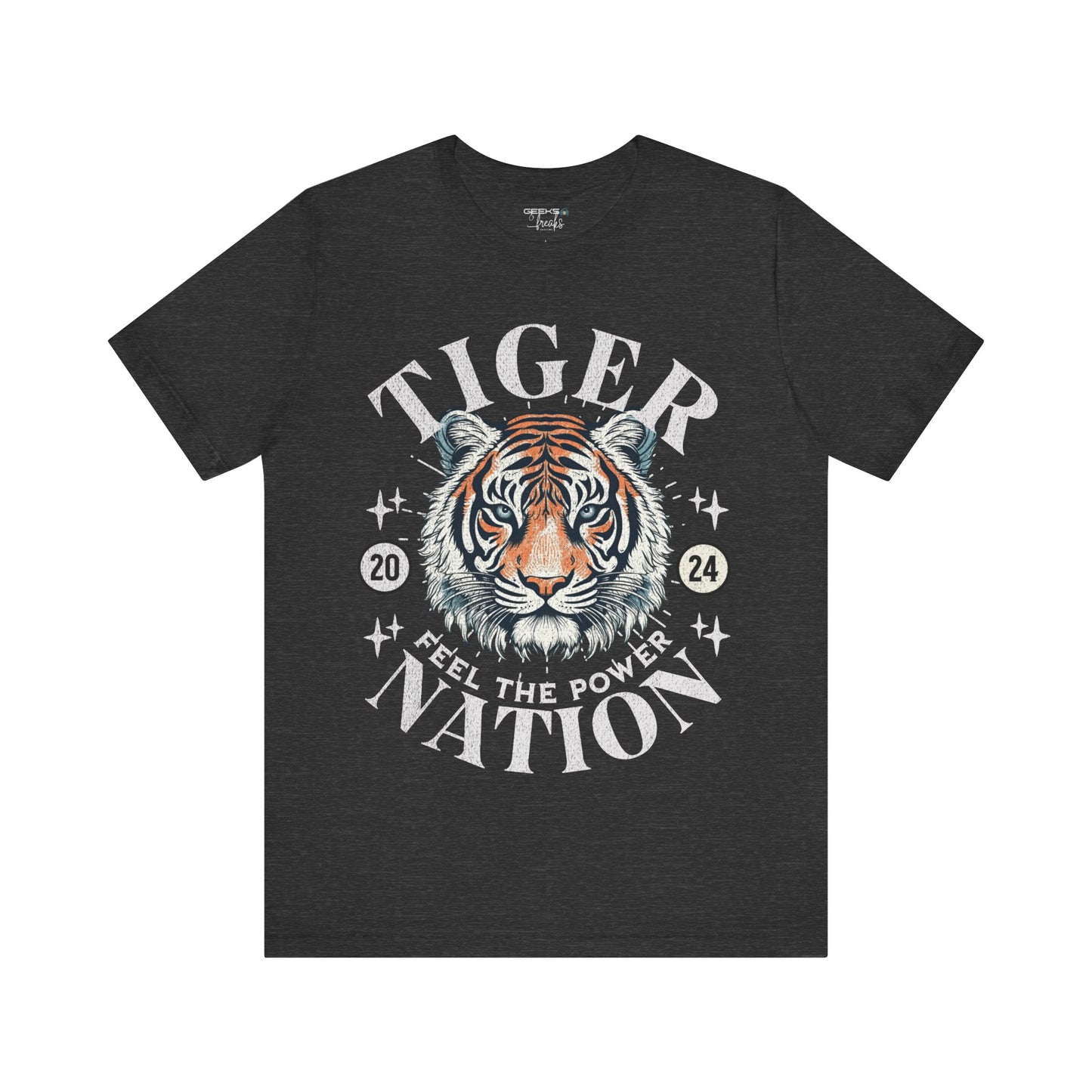 Tiger Nation - Bella Canvas 3001 Unisex Jersey Short Sleeve Tee