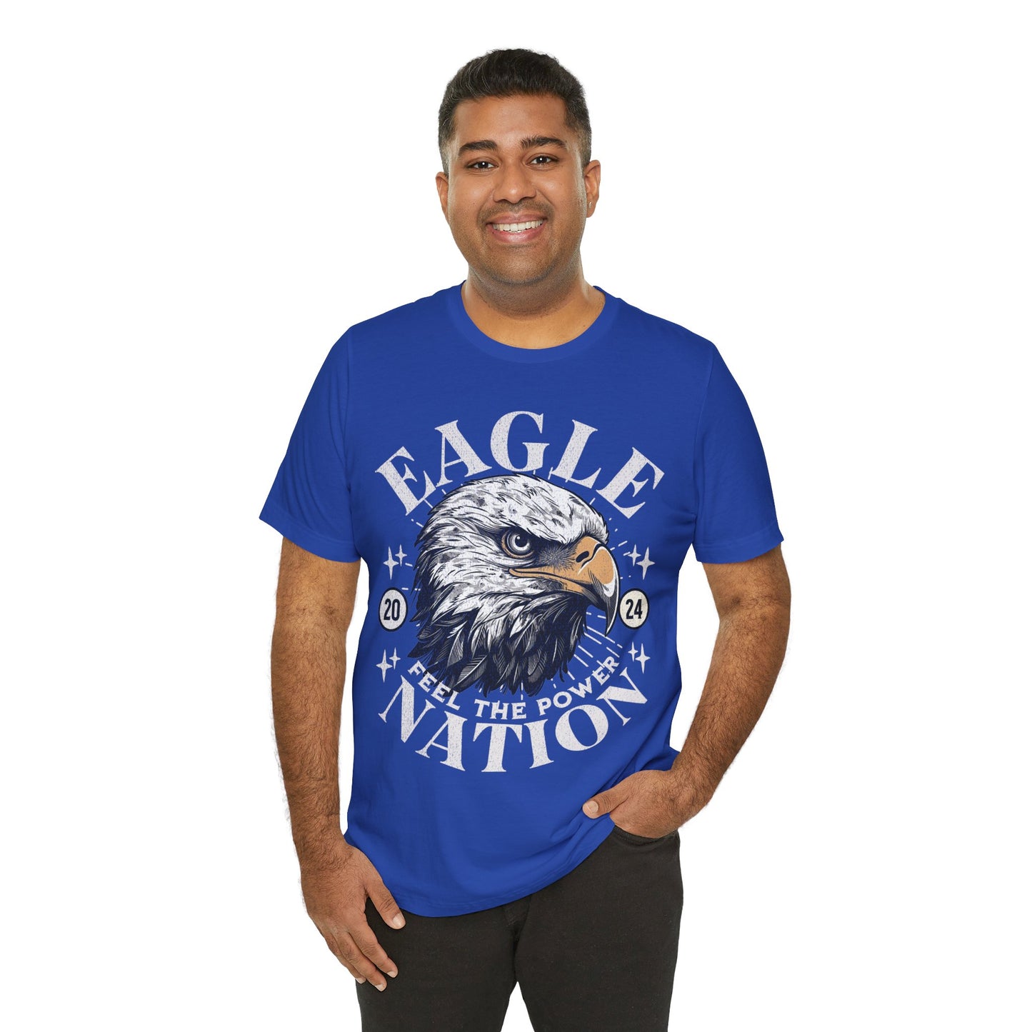 Eagle Nation - Bella Canvas 3001 Unisex Jersey Short Sleeve Tee