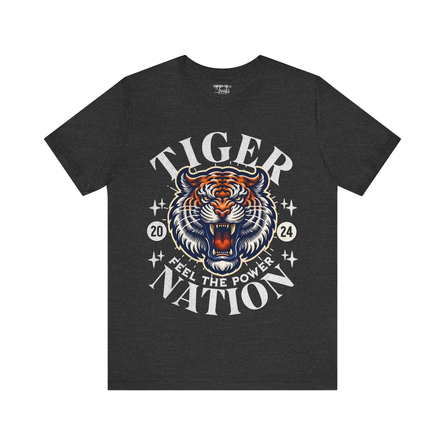 Tiger Nation - Bella Canvas 3001 Unisex Jersey Short Sleeve Tee