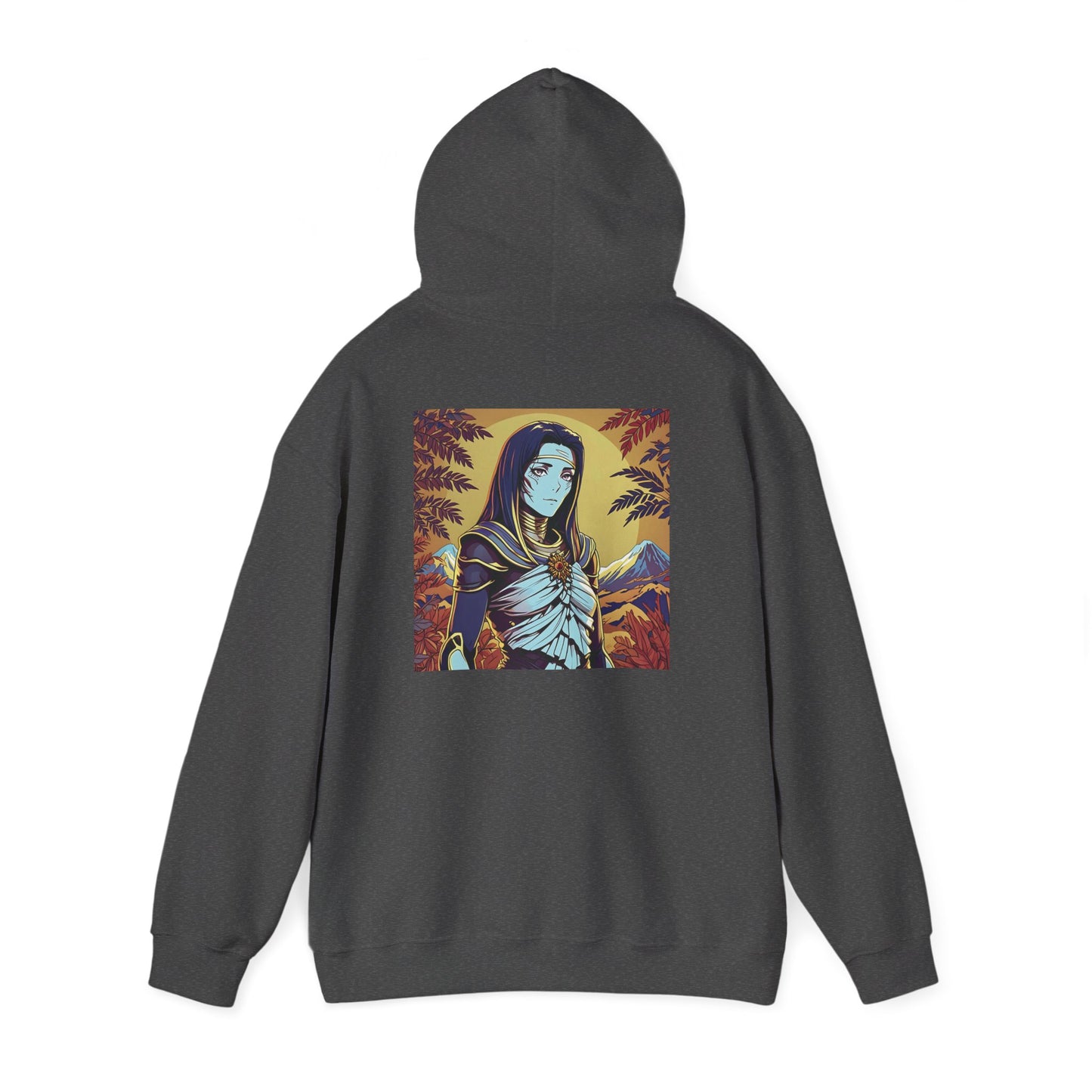 Anime Hoodie Mummy Halloween Unisex Heavy Blend™ Hooded Sweatshirt Gildan 18500