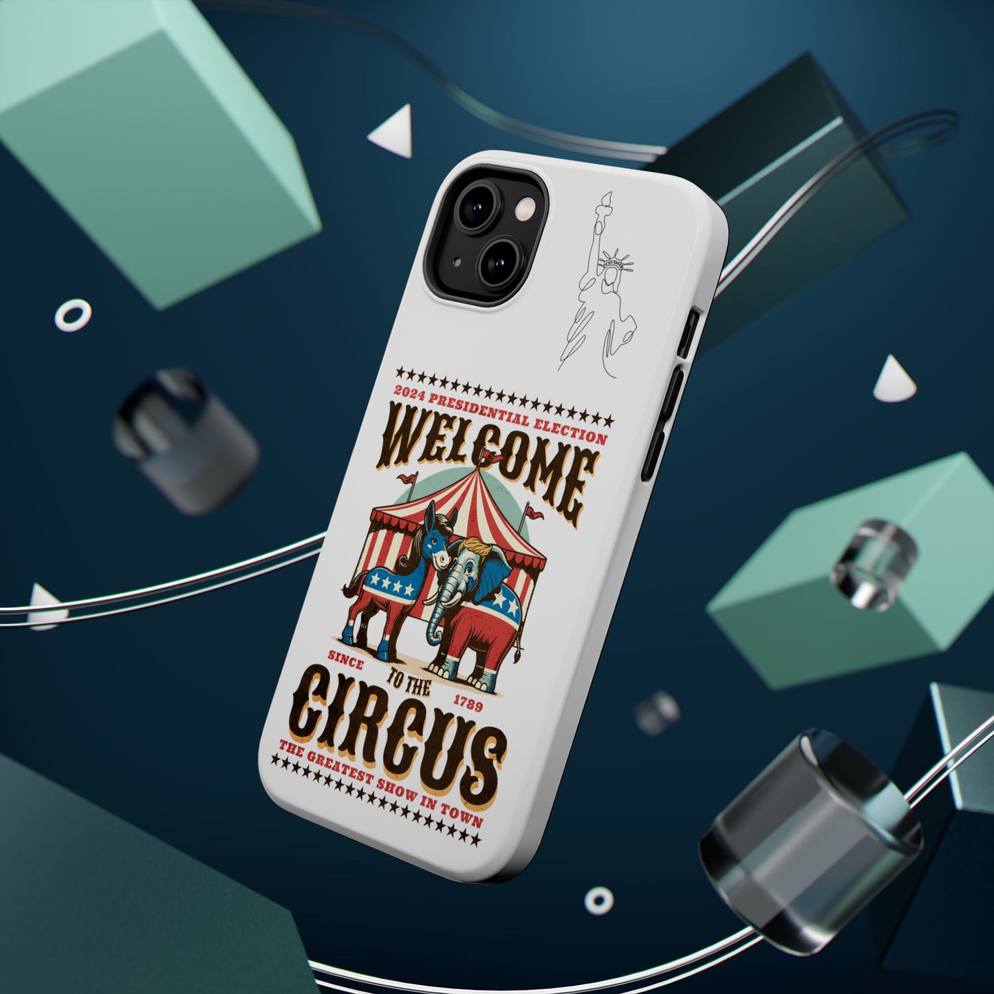 Political phone case - Magnetic Phone Case for iPhone