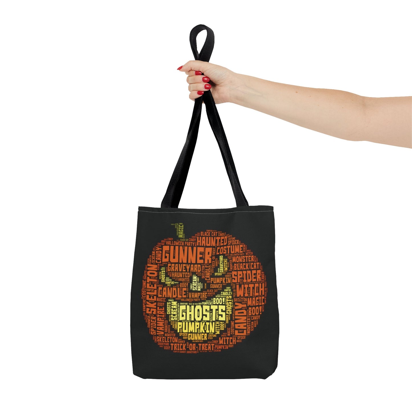Personalized Trick-or-Treat Bag | Custom Halloween Bag with Child's Name | Personalized Pumpkin Candy Tote