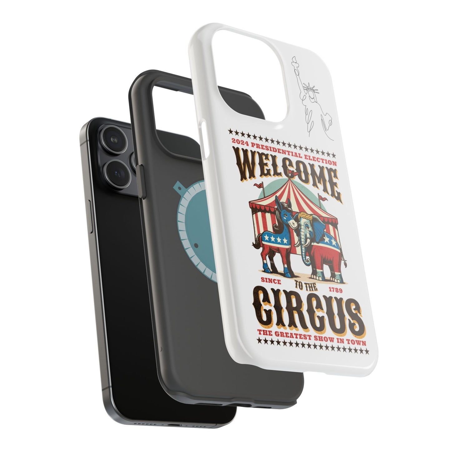 Political phone case - Magnetic Phone Case for iPhone