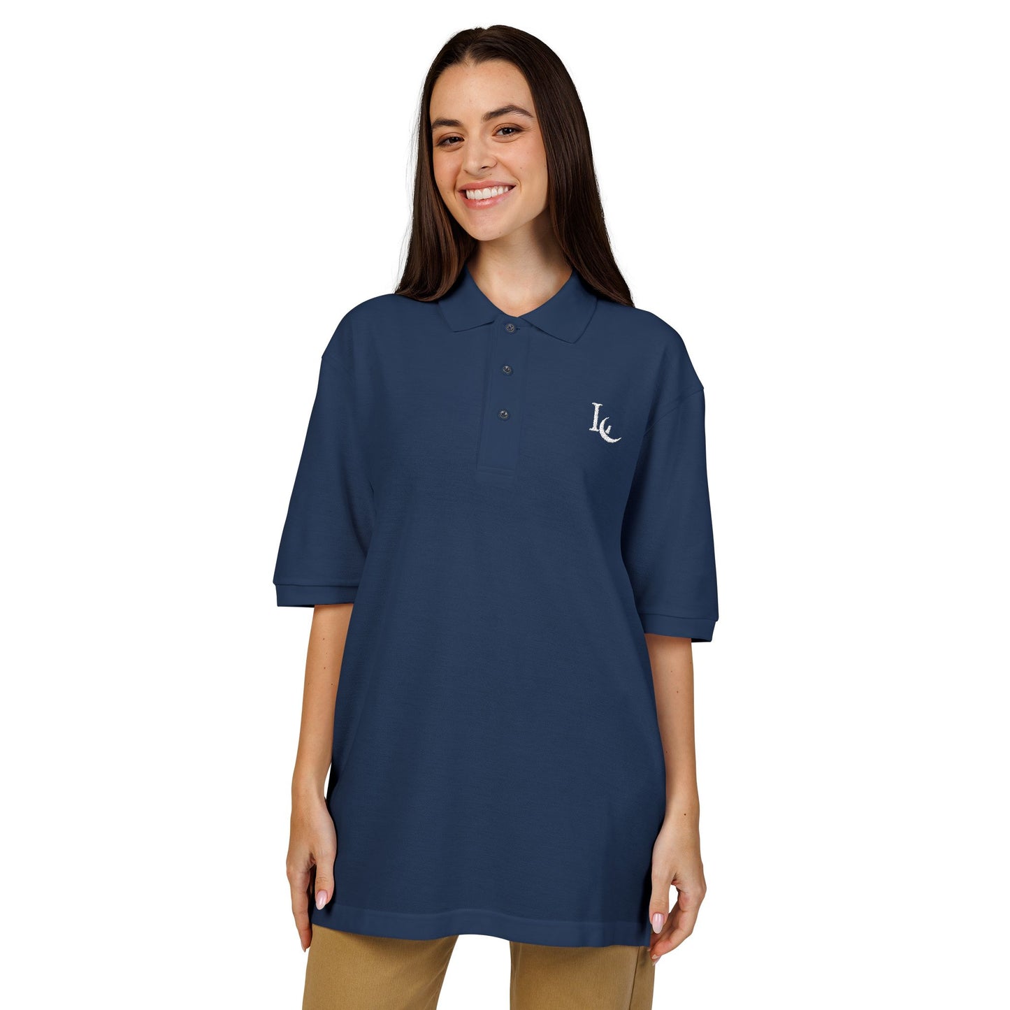 FAMILY ONLY - LC Embroidered Logo Polo Shirt — Classic Corporate Polo