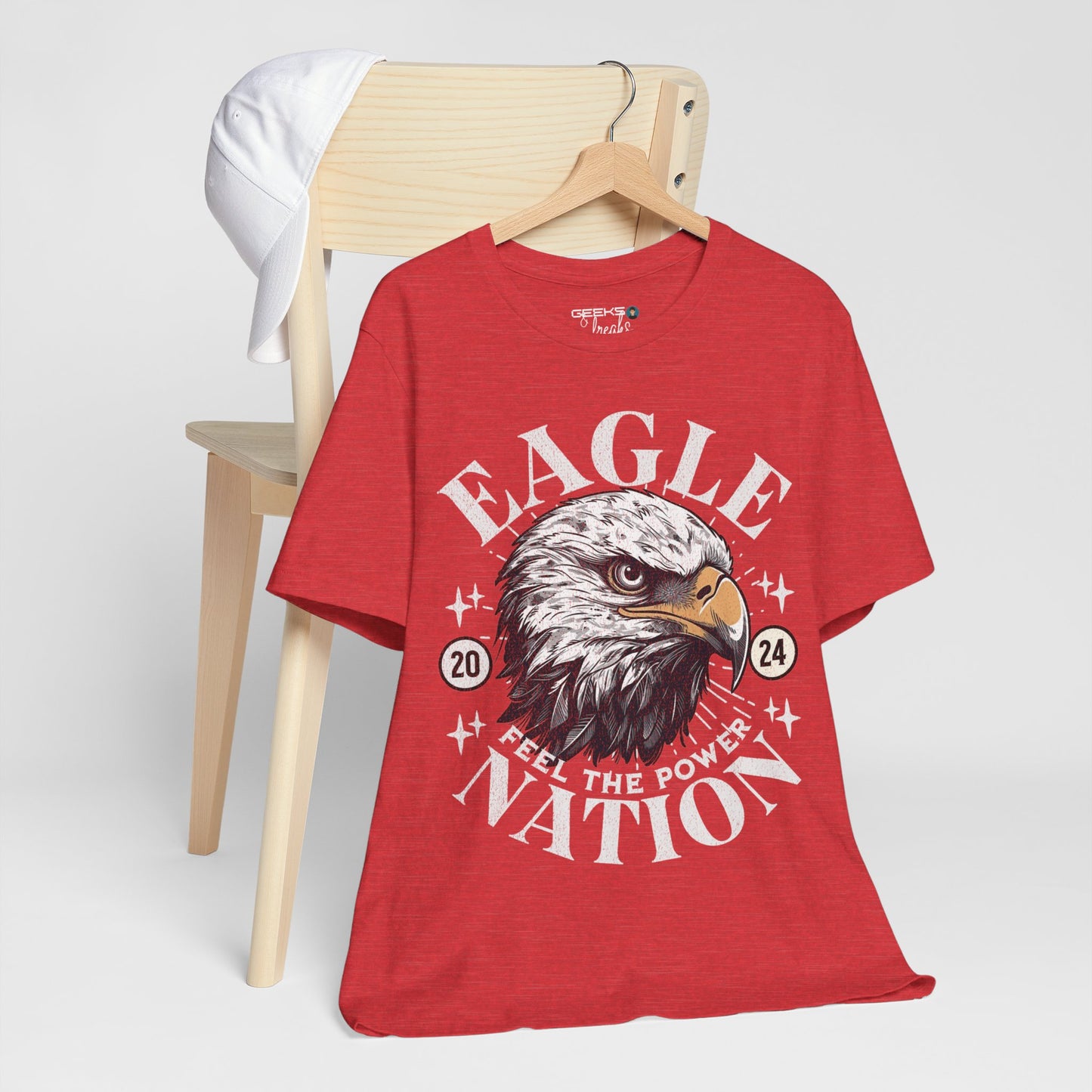 Eagle Nation - Bella Canvas 3001 Unisex Jersey Short Sleeve Tee