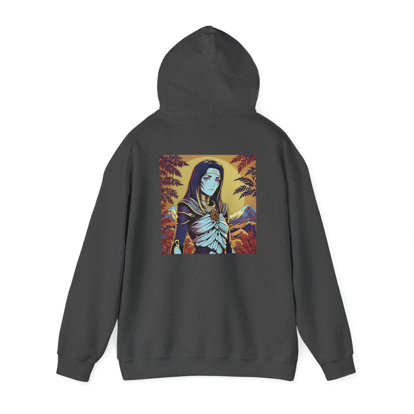 Anime Hoodie Mummy Halloween Unisex Heavy Blend™ Hooded Sweatshirt Gildan 18500