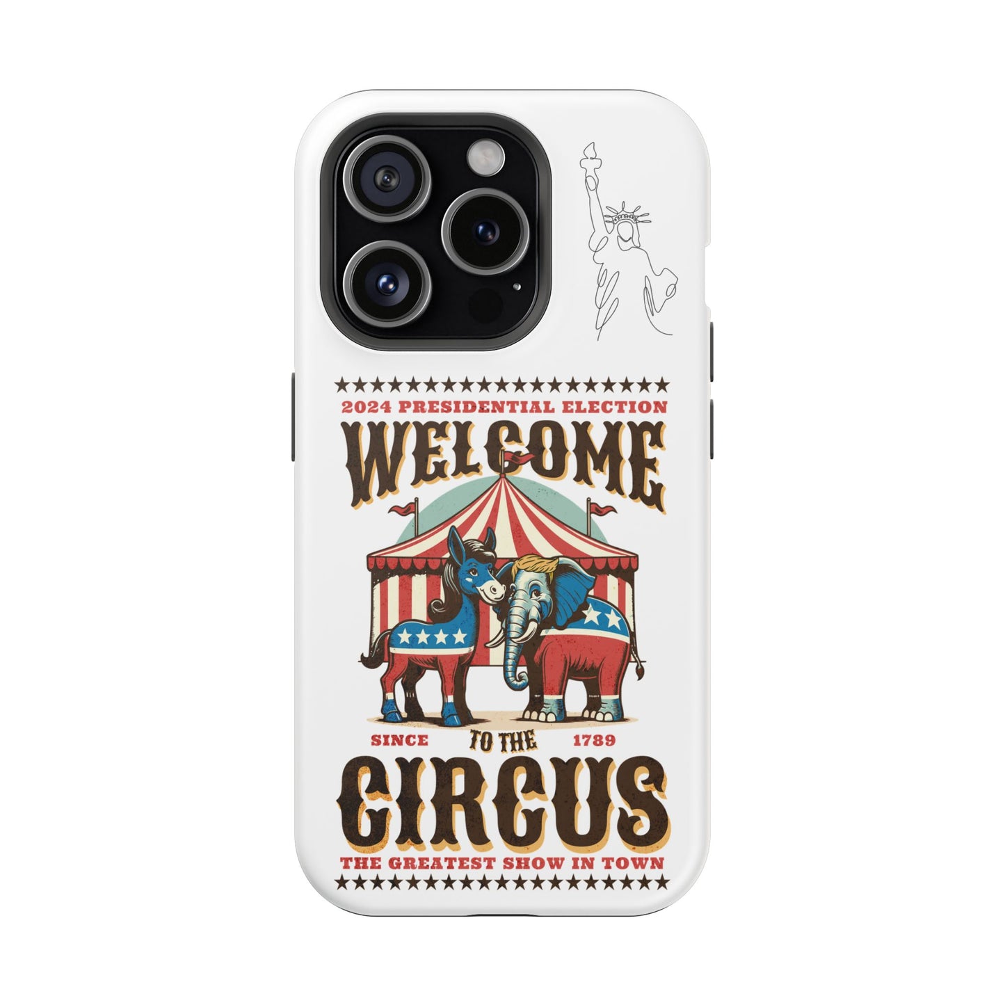 Political phone case - Magnetic Phone Case for iPhone