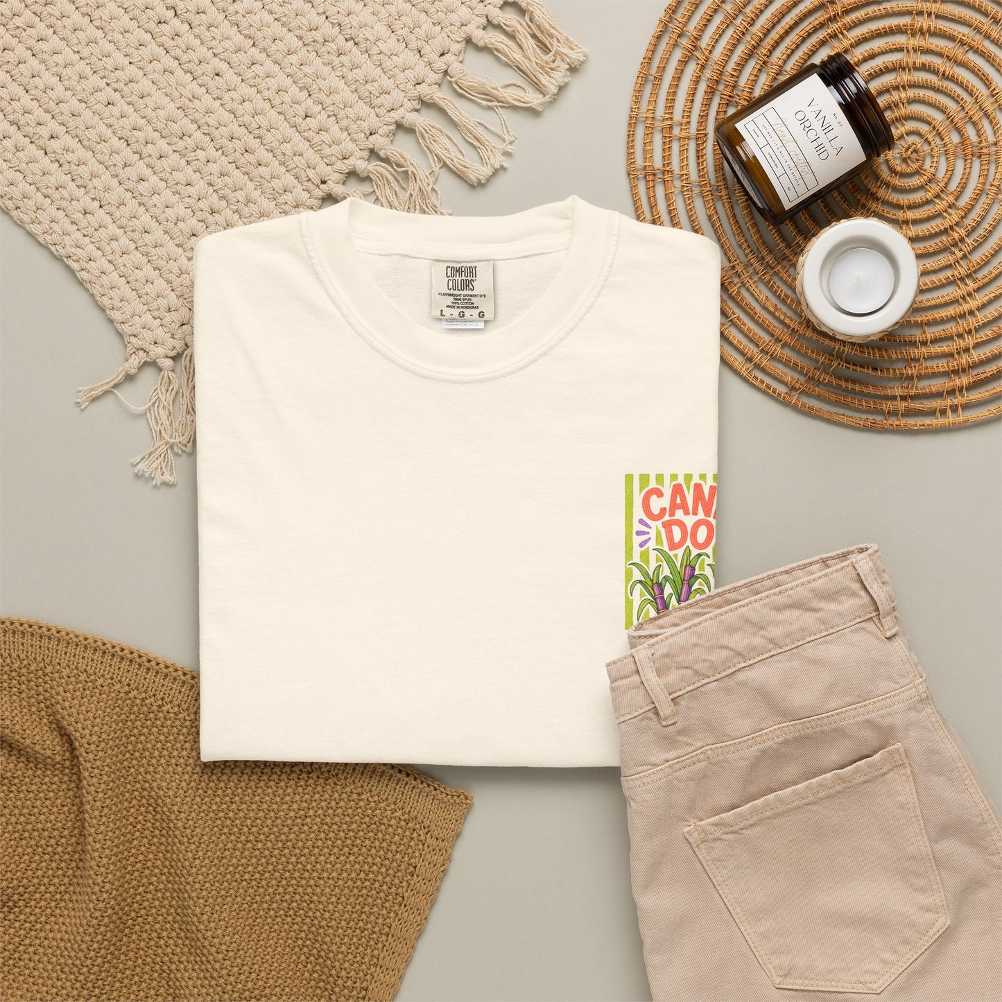 Cane Do Sugarcane Shirt | Comfort Colors 1717 | Funny Louisiana Cajun Tee | Cajun Deb Collection