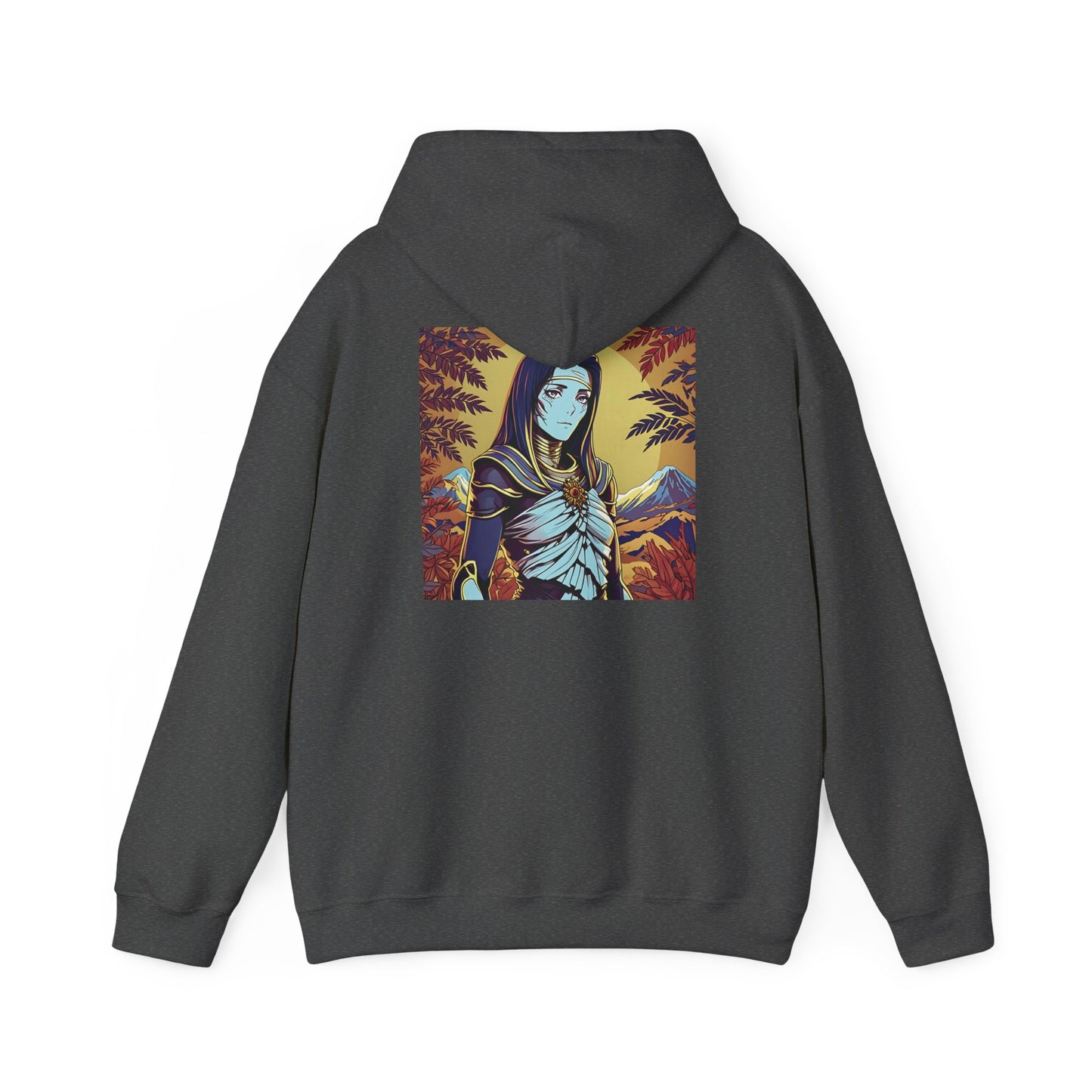 Anime Hoodie Mummy Halloween Unisex Heavy Blend™ Hooded Sweatshirt Gildan 18500
