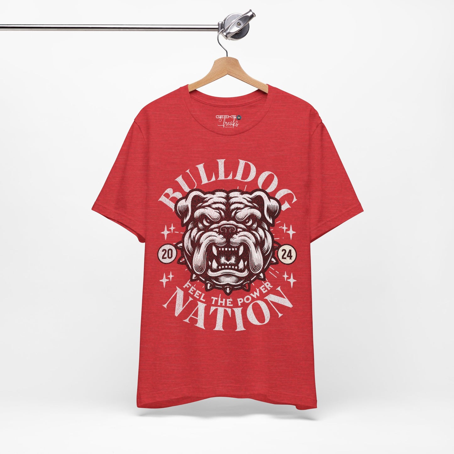 Bulldog Nation - Bella Canvas 3001 Unisex Jersey Short Sleeve Tee