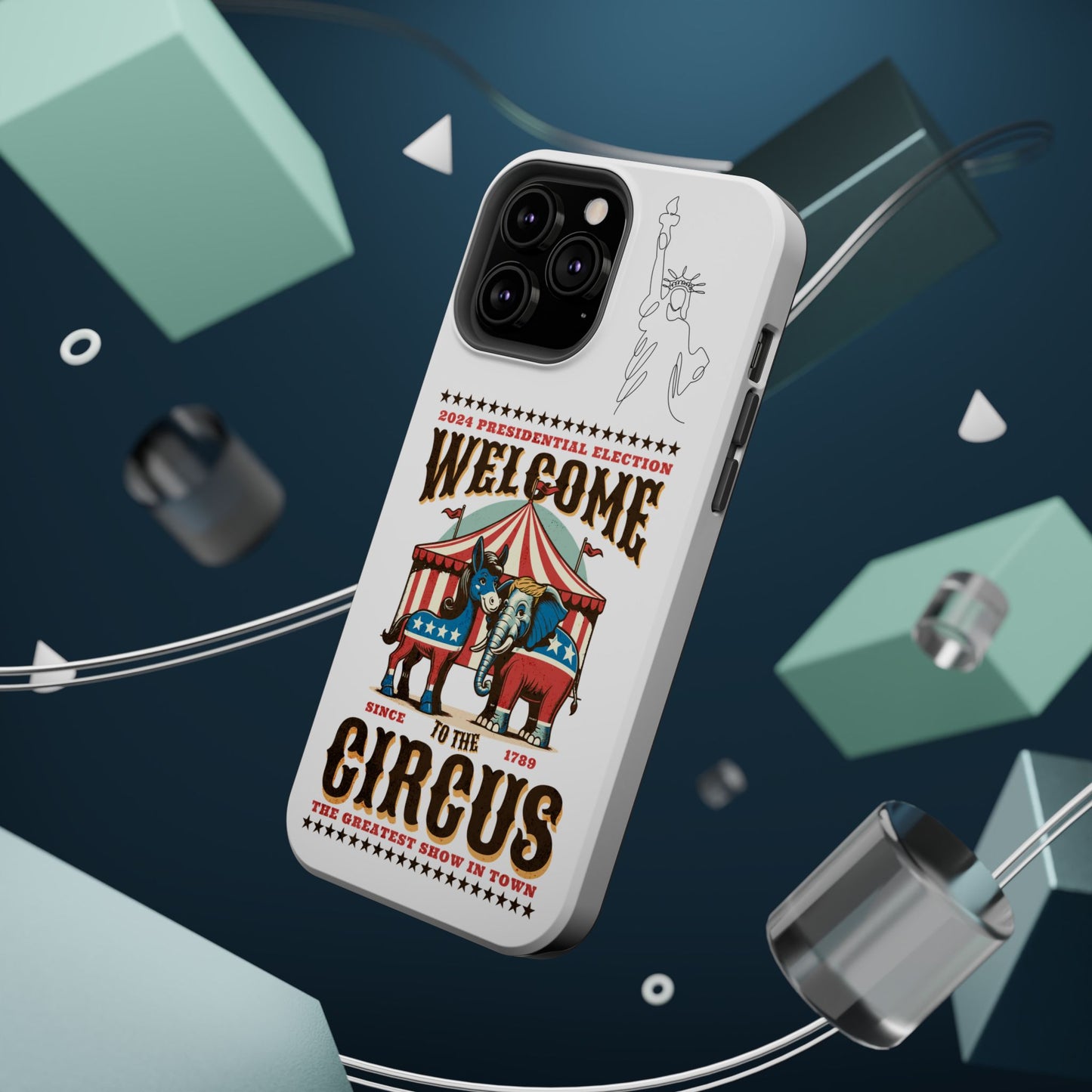 Political phone case - Magnetic Phone Case for iPhone