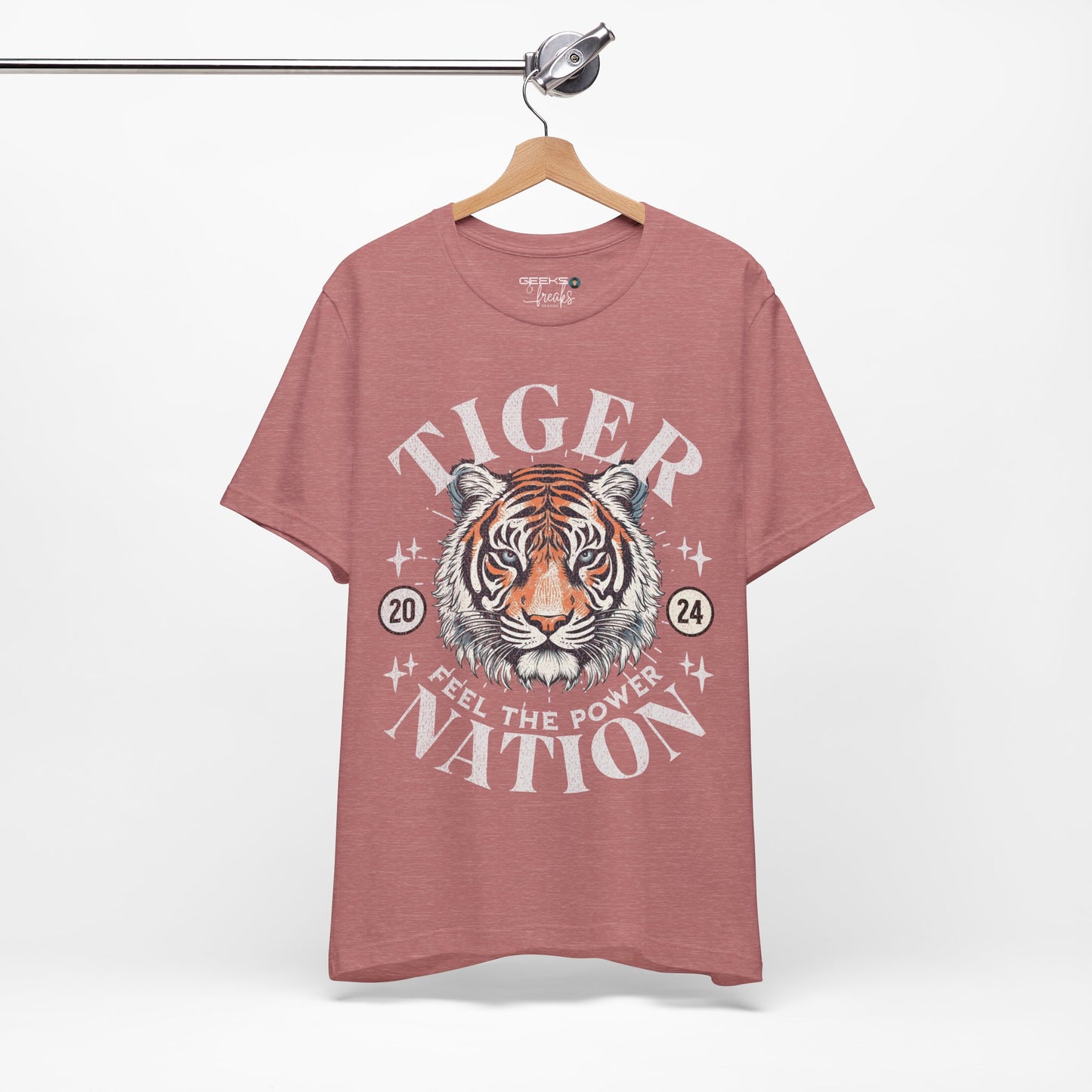 Tiger Nation - Bella Canvas 3001 Unisex Jersey Short Sleeve Tee