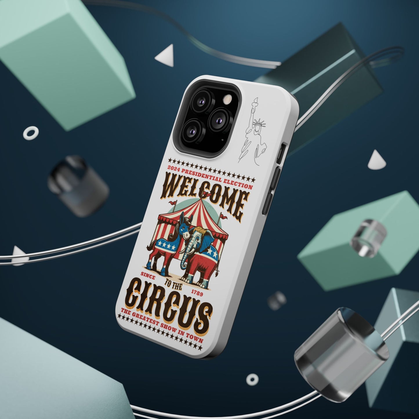 Political phone case - Magnetic Phone Case for iPhone