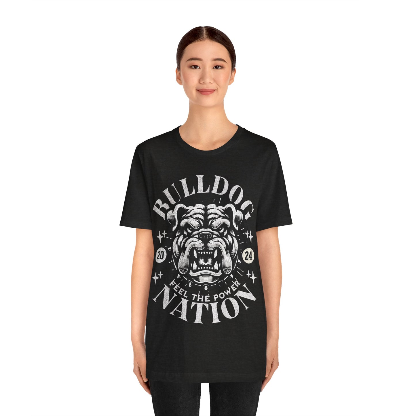 Bulldog Nation - Bella Canvas 3001 Unisex Jersey Short Sleeve Tee