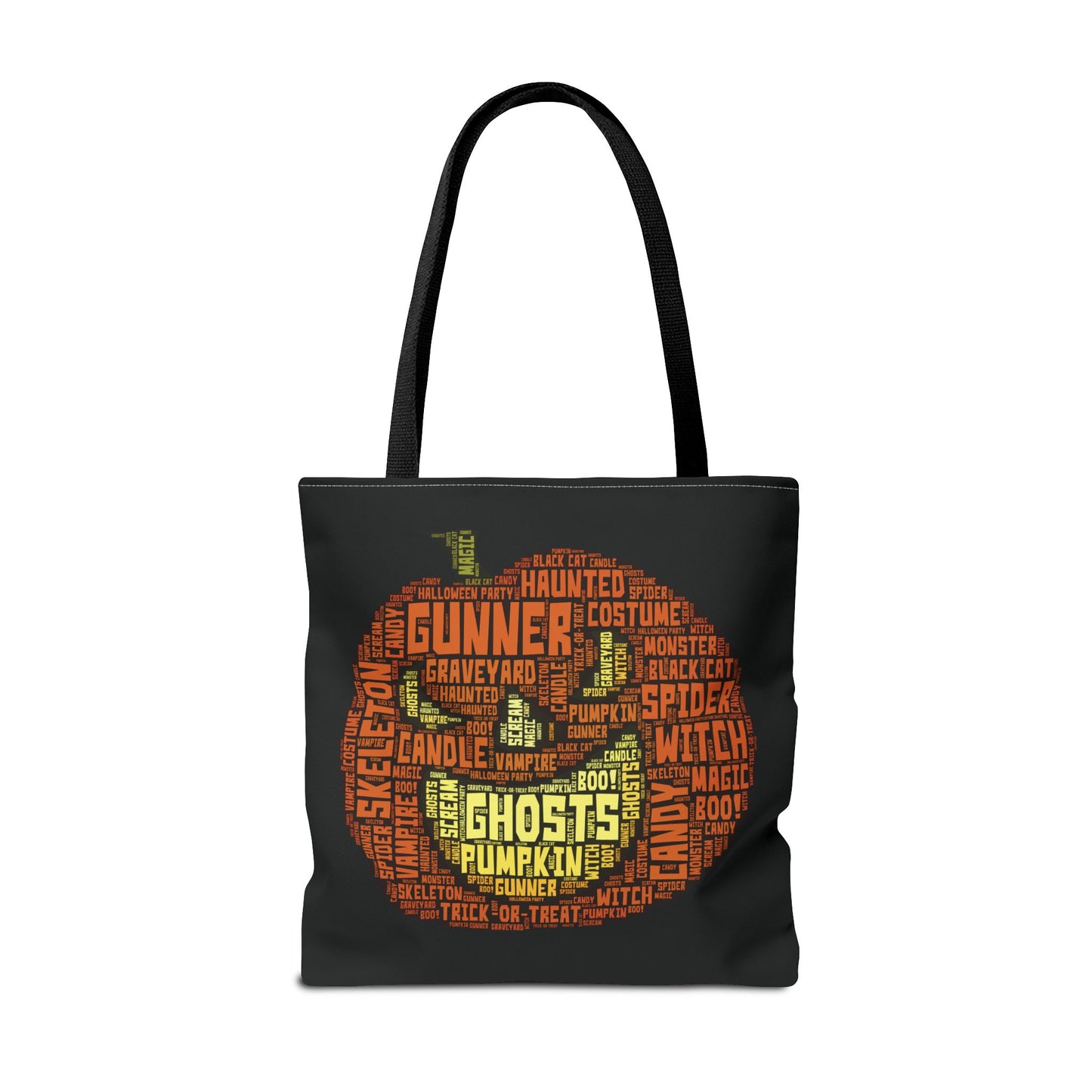 Personalized Trick-or-Treat Bag | Custom Halloween Bag with Child's Name | Personalized Pumpkin Candy Tote