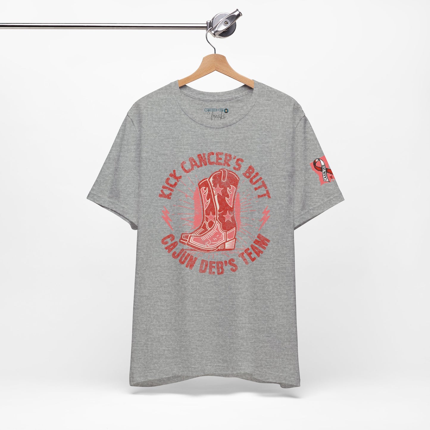 Cajun Deb's Cancer MDS Awareness Tee, Kick Cancer's Butt Shirt, Unisex Support Tee, Gift for Cancer Fighters, Motivational T-Shirt Bella+Canva 3001