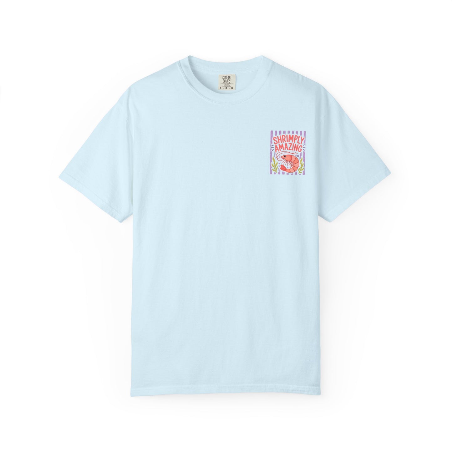 Shrimply Amazing Shrimp Shirt | Comfort Colors 1717 | Funny Seafood Tee | Cajun Deb Collection