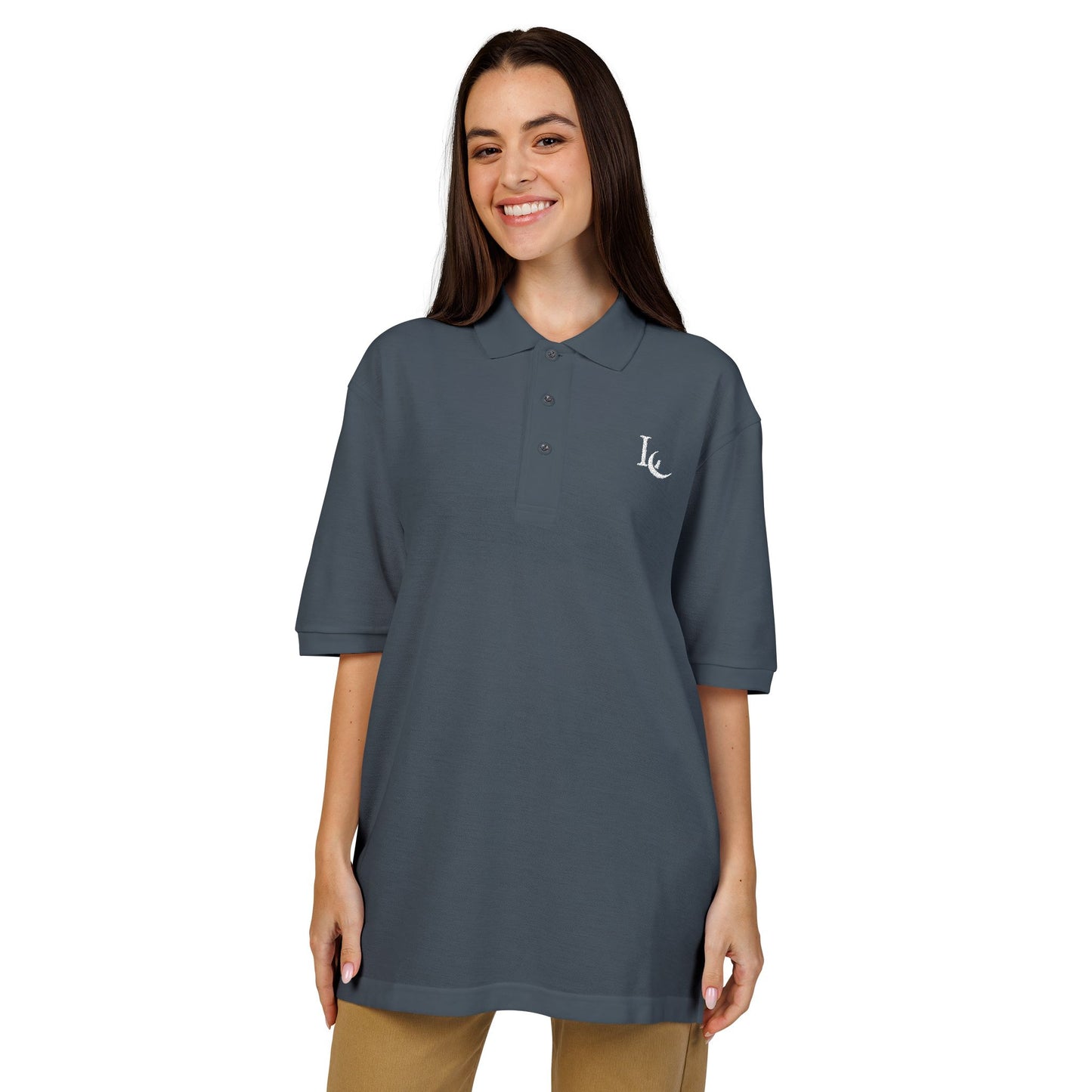 FAMILY ONLY - LC Embroidered Logo Polo Shirt — Classic Corporate Polo