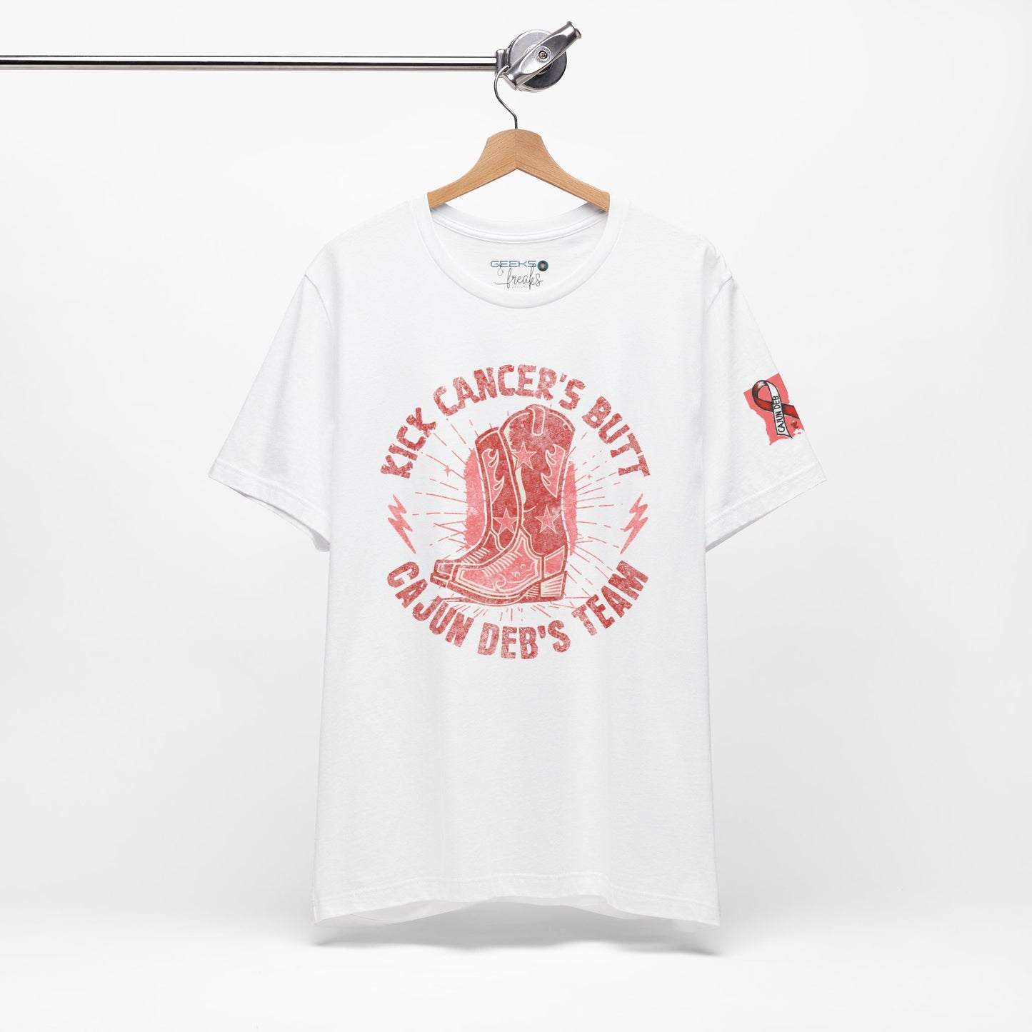 Cajun Deb's Cancer MDS Awareness Tee, Kick Cancer's Butt Shirt, Unisex Support Tee, Gift for Cancer Fighters, Motivational T-Shirt Bella+Canva 3001
