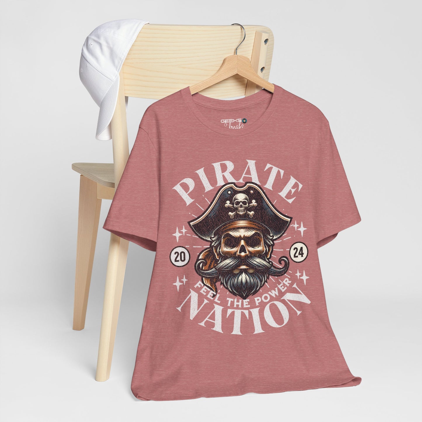 Pirate Nation - Bella Canvas 3001 Unisex Jersey Short Sleeve Tee