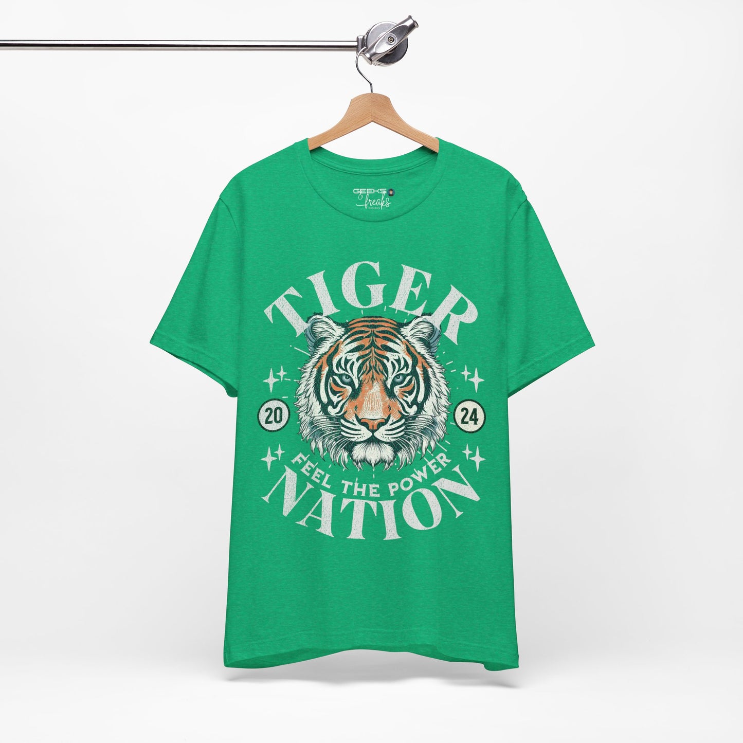 Tiger Nation - Bella Canvas 3001 Unisex Jersey Short Sleeve Tee