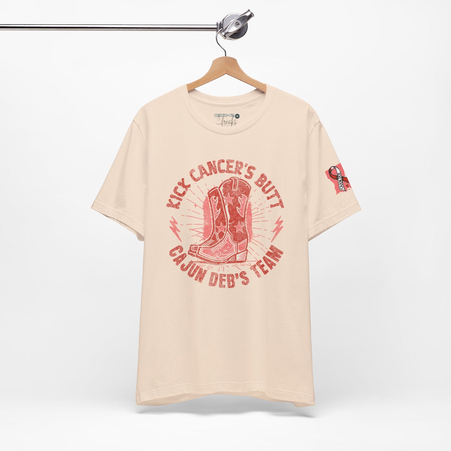 Cajun Deb's Cancer MDS Awareness Tee, Kick Cancer's Butt Shirt, Unisex Support Tee, Gift for Cancer Fighters, Motivational T-Shirt Bella+Canva 3001