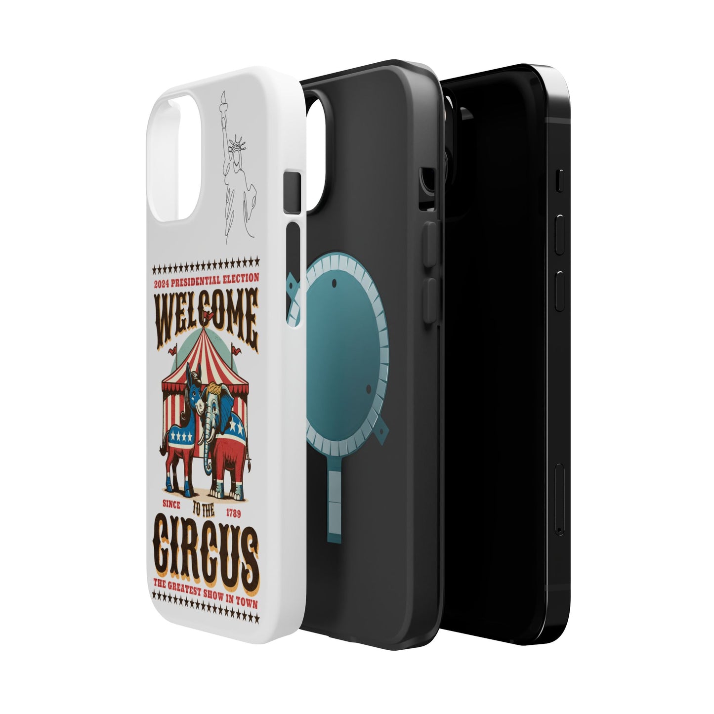 Political phone case - Magnetic Phone Case for iPhone