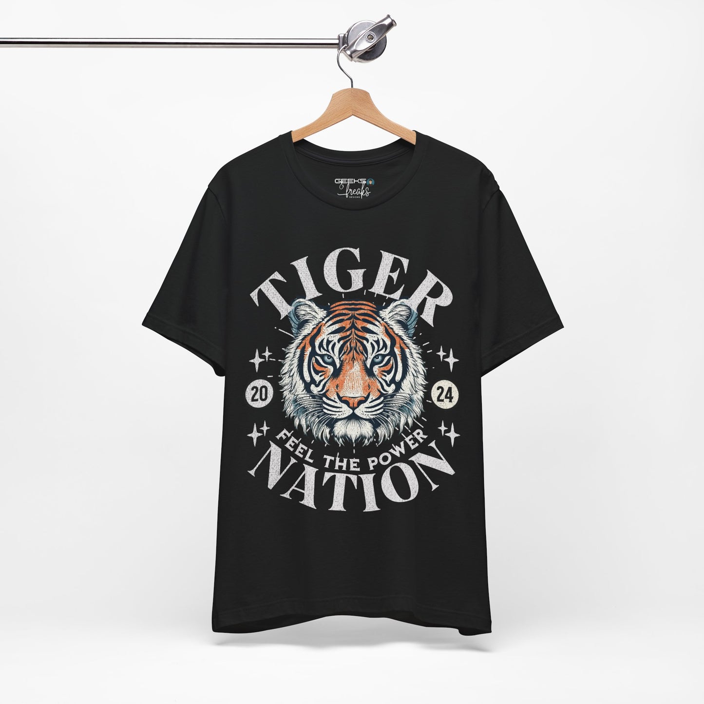 Tiger Nation - Bella Canvas 3001 Unisex Jersey Short Sleeve Tee