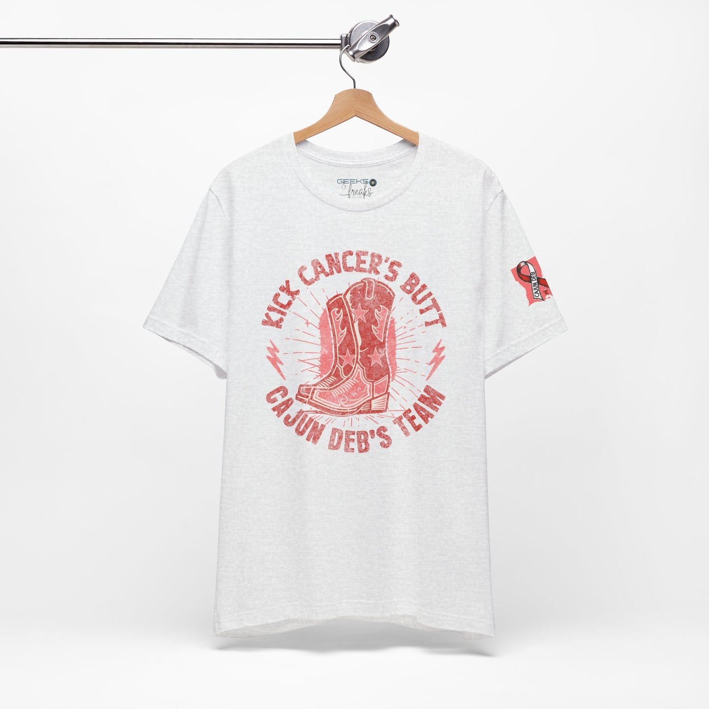 Cajun Deb's Cancer MDS Awareness Tee, Kick Cancer's Butt Shirt, Unisex Support Tee, Gift for Cancer Fighters, Motivational T-Shirt Bella+Canva 3001