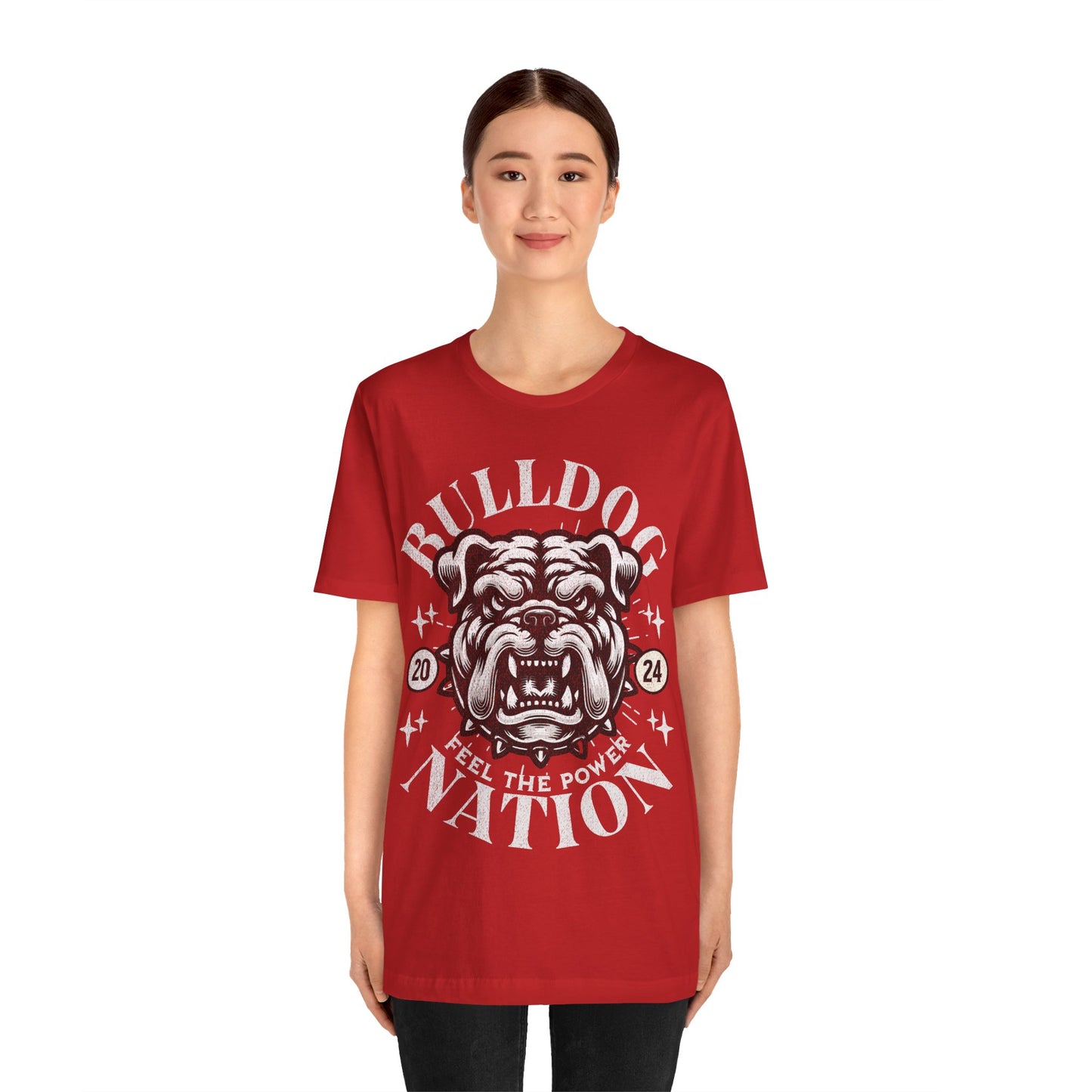 Bulldog Nation - Bella Canvas 3001 Unisex Jersey Short Sleeve Tee