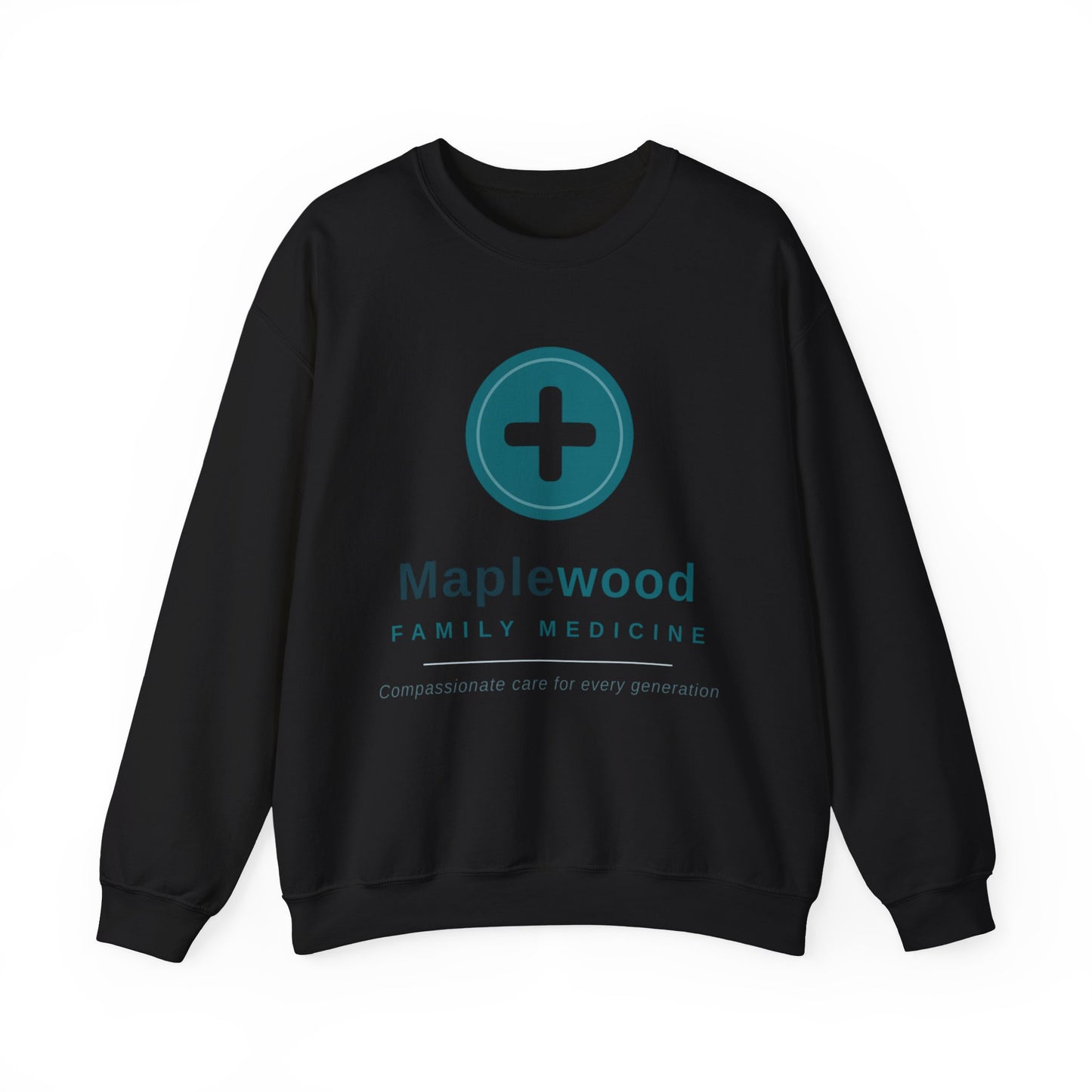 Custom Medical Office Logo Sweatshirt Clinic Team Gift Personalized Practice Crewneck Gildan 18000