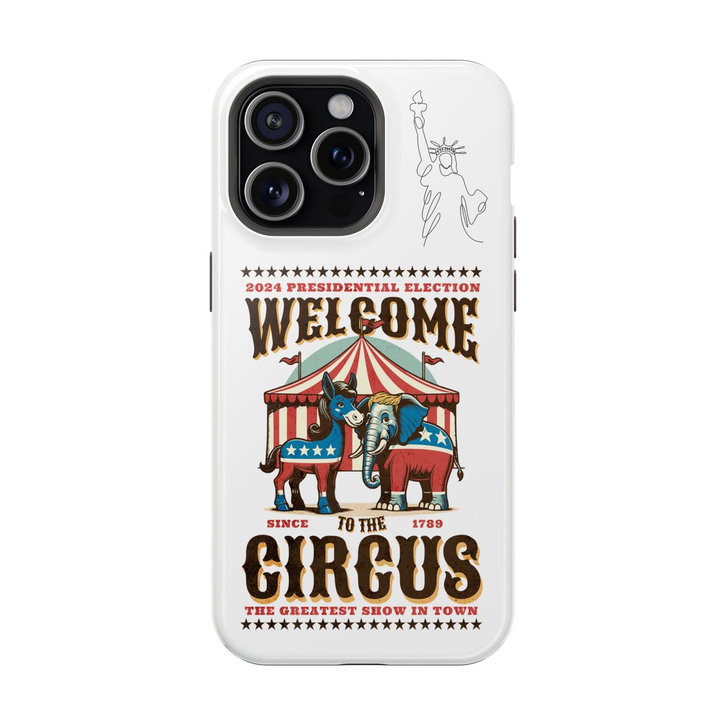 Political phone case - Magnetic Phone Case for iPhone