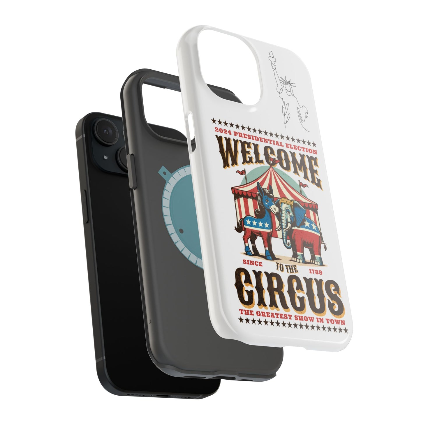 Political phone case - Magnetic Phone Case for iPhone