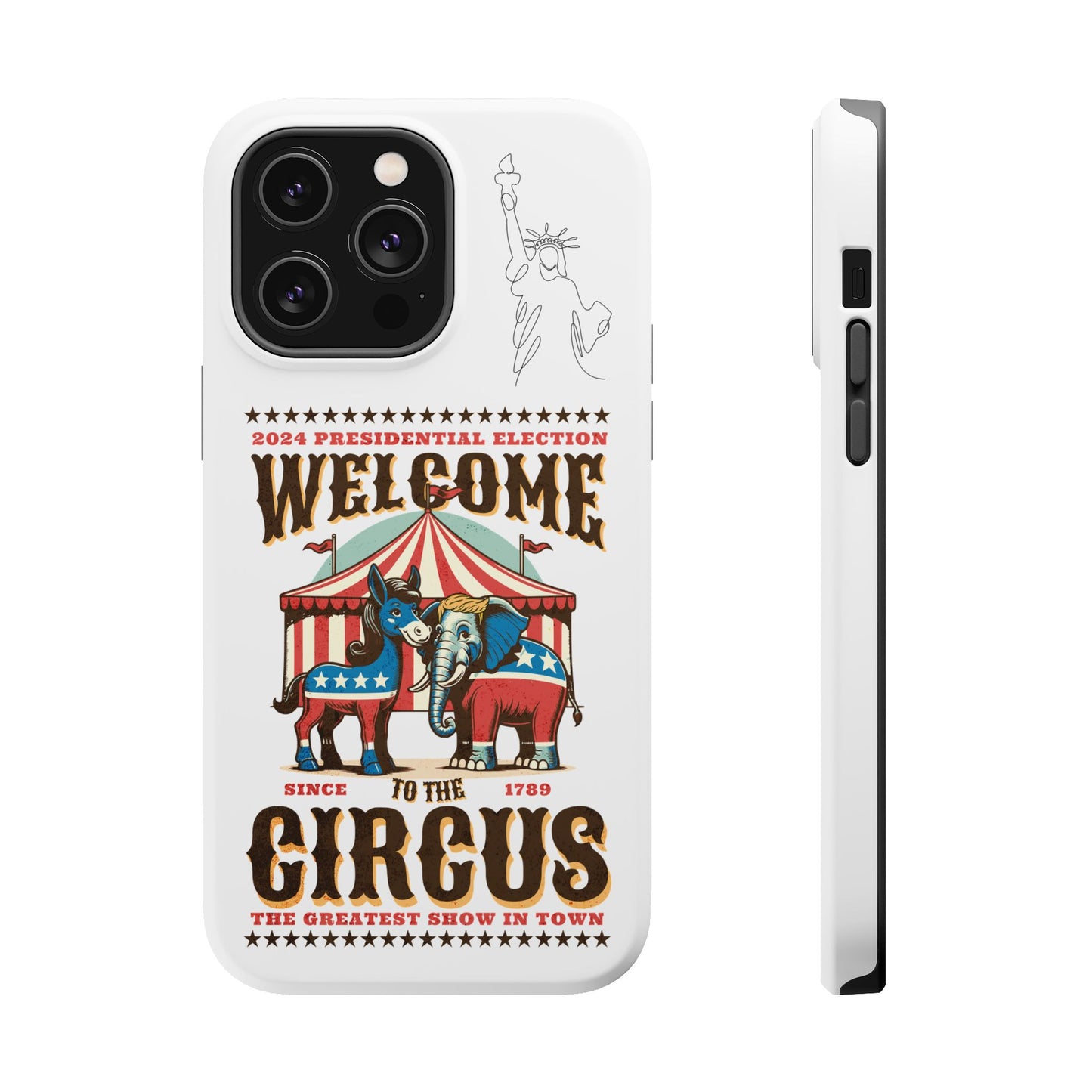 Political phone case - Magnetic Phone Case for iPhone