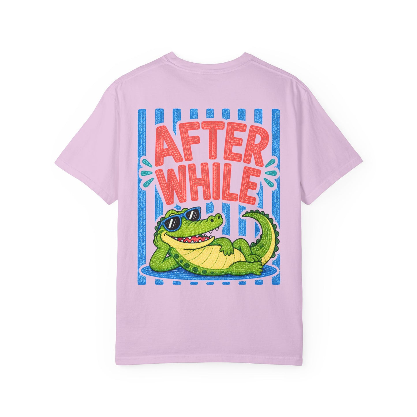 After While Crocodile T-Shirt | Comfort Colors 1717 | Funny Southern Alligator Tee | Cajun Deb Collection