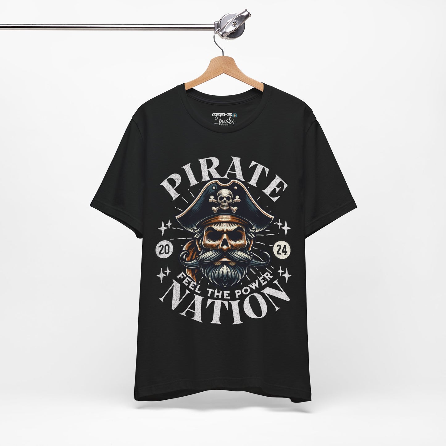 Pirate Nation - Bella Canvas 3001 Unisex Jersey Short Sleeve Tee