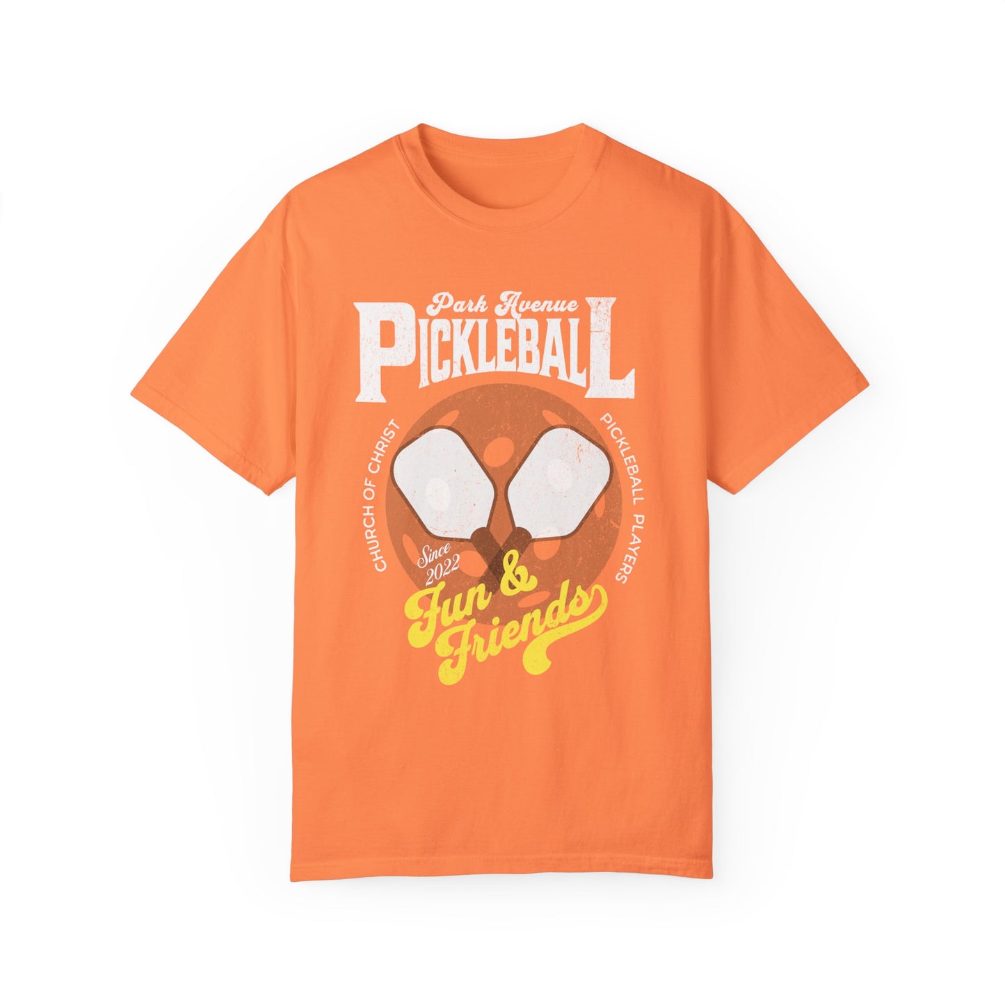 Women's Pickleball T-Shirt for PACOC ladies - Unisex Tee COMFORT COLORS custom