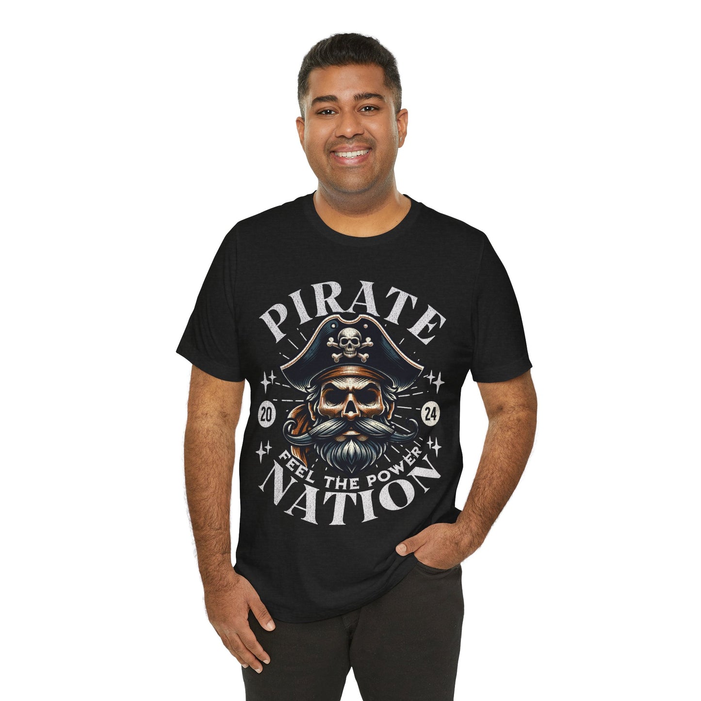 Pirate Nation - Bella Canvas 3001 Unisex Jersey Short Sleeve Tee