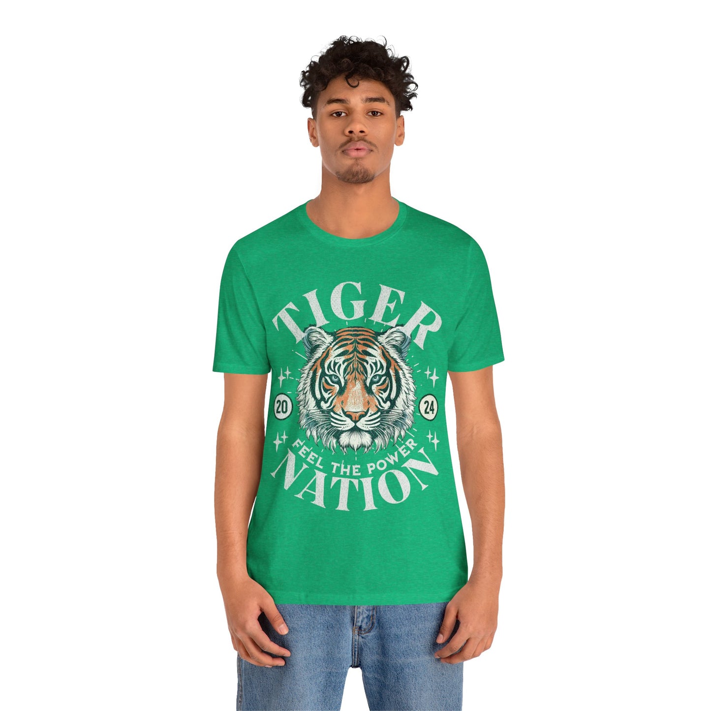 Tiger Nation - Bella Canvas 3001 Unisex Jersey Short Sleeve Tee